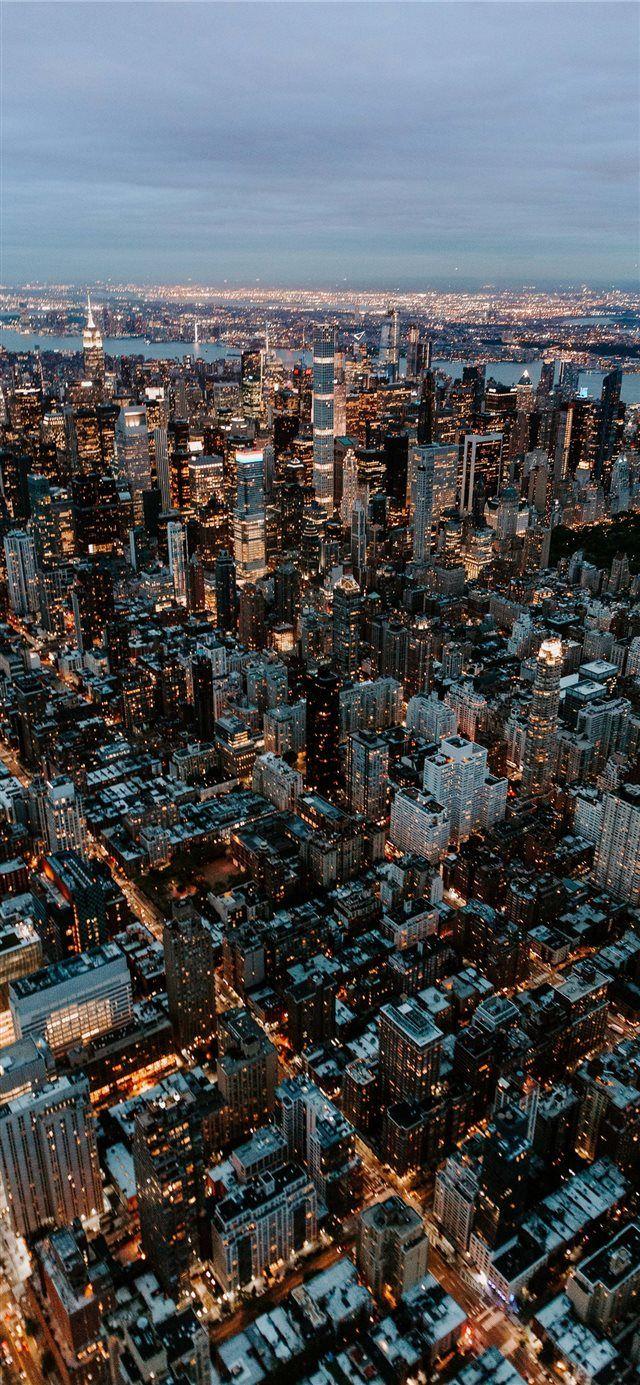 640x1385 New York City United States iPhone X wallpaper #skyline #buildings #usa #helicopter #NewYorkcity #from. New york wallpaper, City iphone wallpaper, City wallpaper