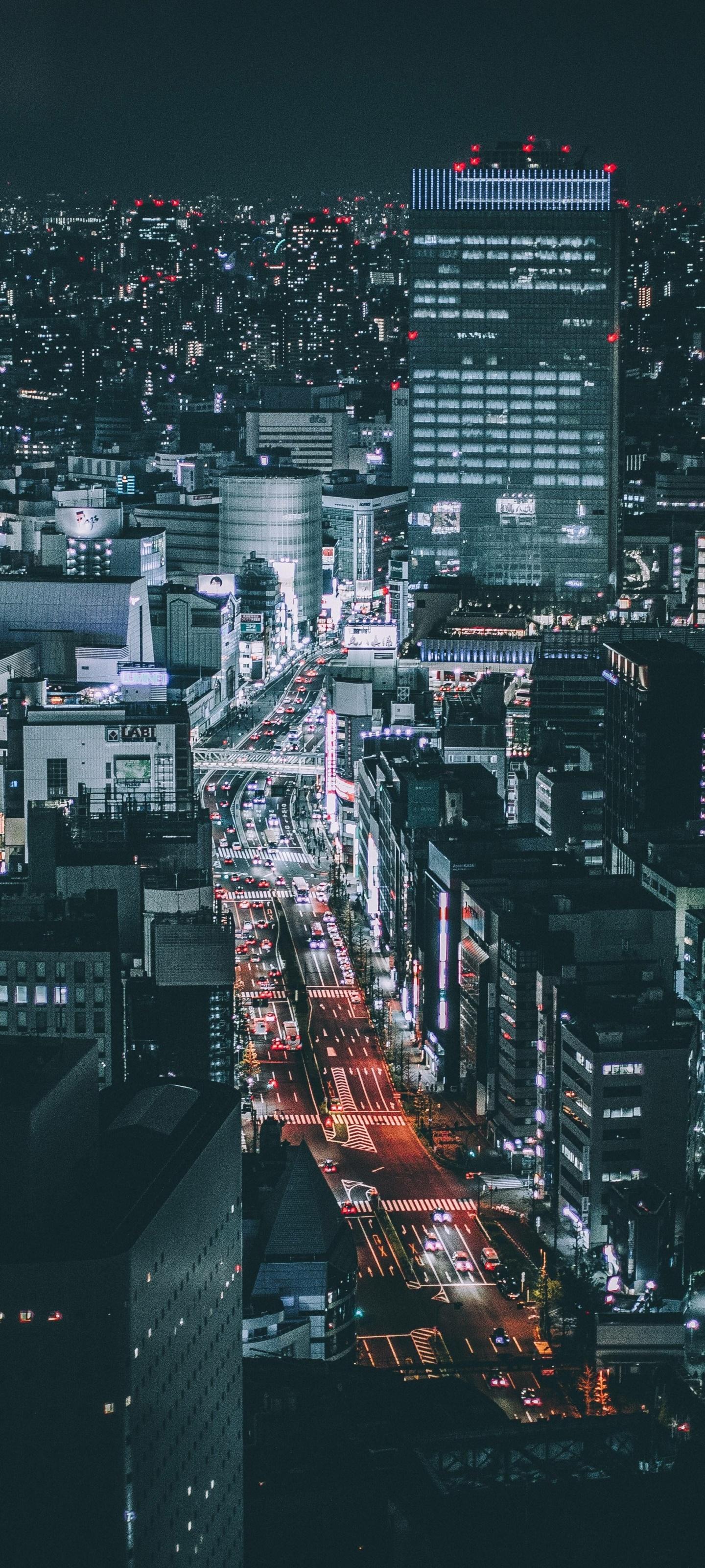 1440x3200 Wallpaper / Man Made Tokyo Phone Wallpaper, City, 1440x3200 free download