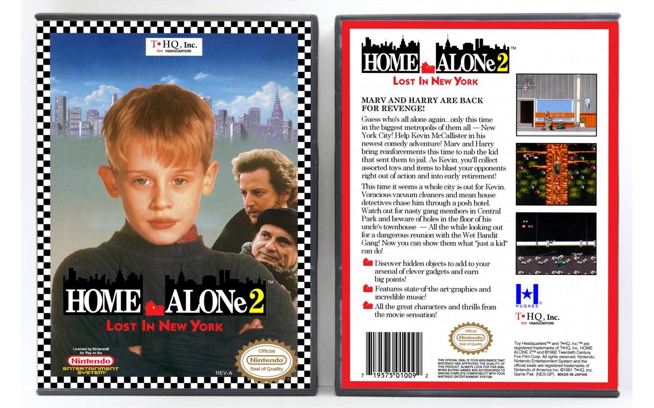 1280x800 Home Alone 2: Lost in New York NES Game Cases for Retro Games