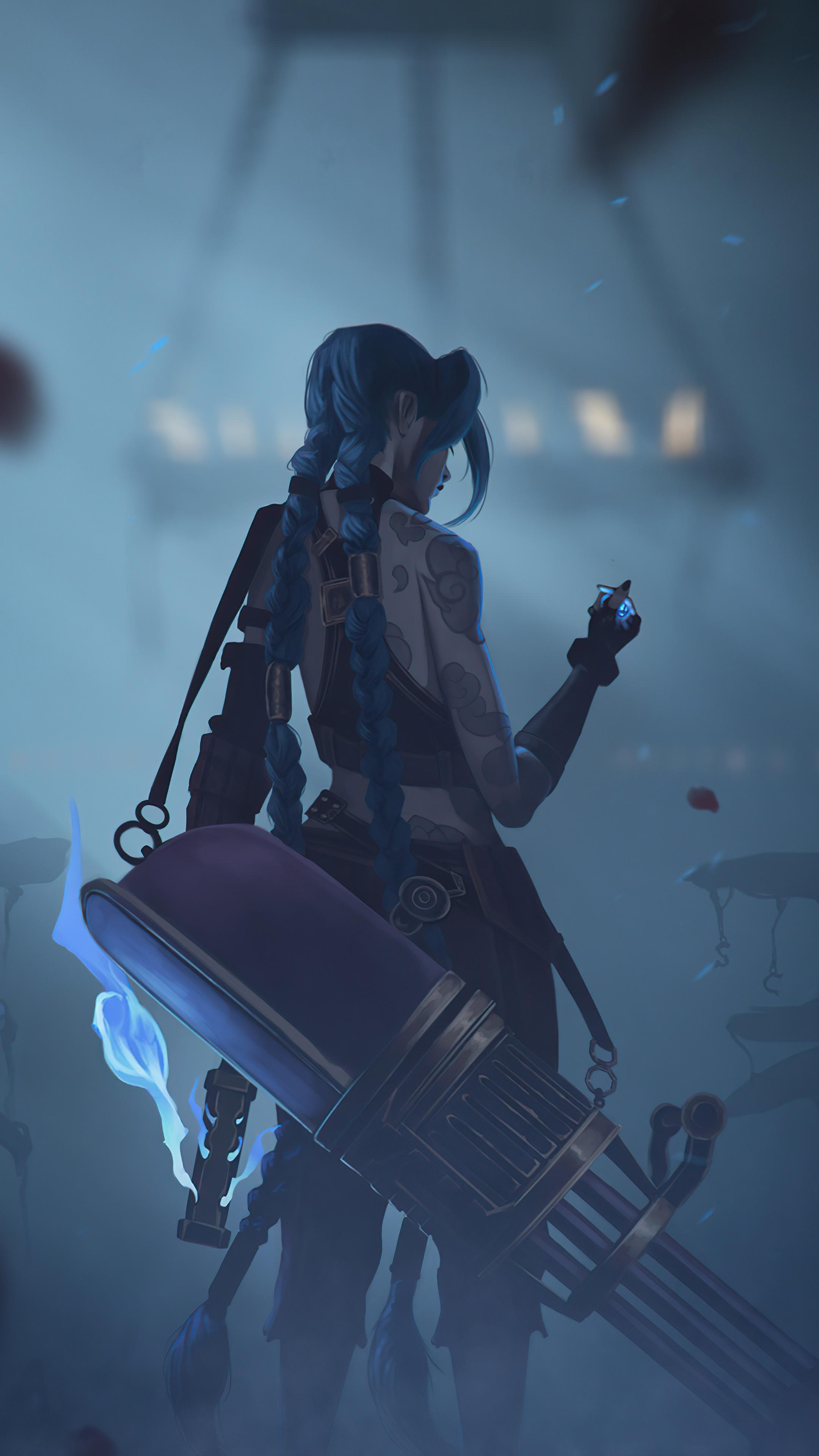 2160x3840 arcane, netflix, jinx league of legends, tv shows, league of legends, artstation Gallery HD Wallpaper