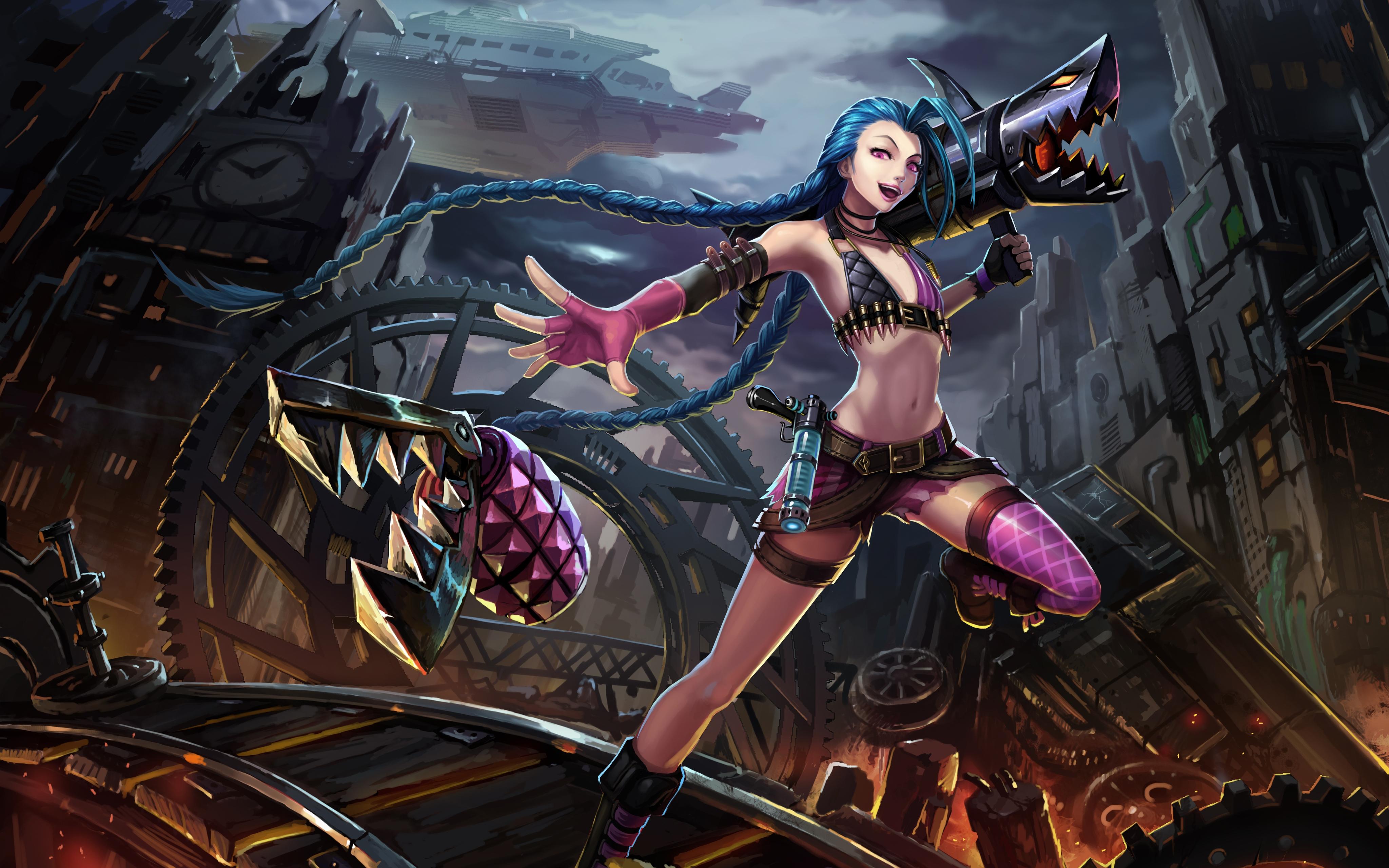 4096x2560 Piltover & Zaun 4K Ultra HD Wallpaper