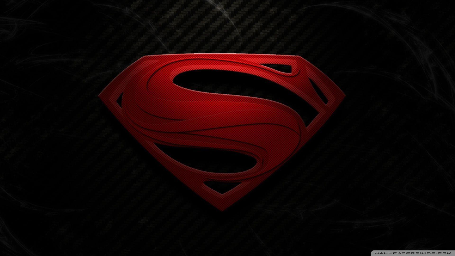 1920x1080 Man Of Steel Logo Wallpaper HD