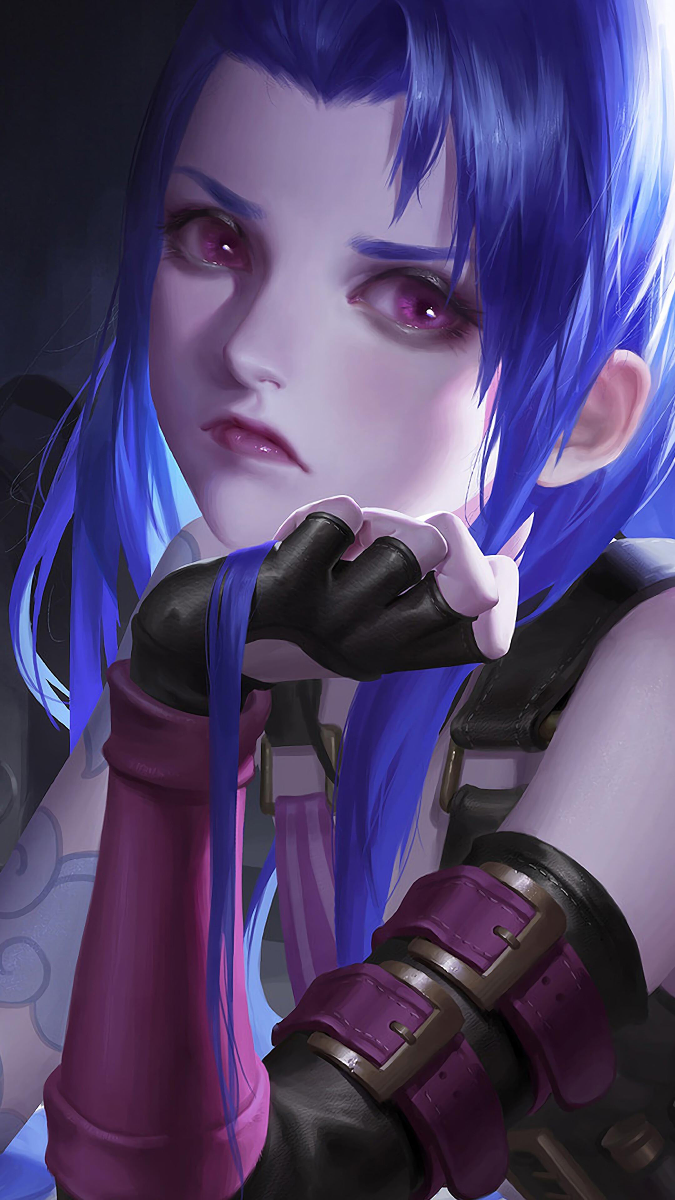 2160x3840 Jinx, LoL, 4k Gallery HD Wallpaper