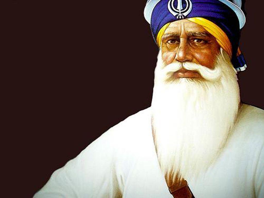 Statuette Religieuse En Bois Baba Deep Singh Ji - Pour Tableau De Bord Voiture Ou Décoration Bureau