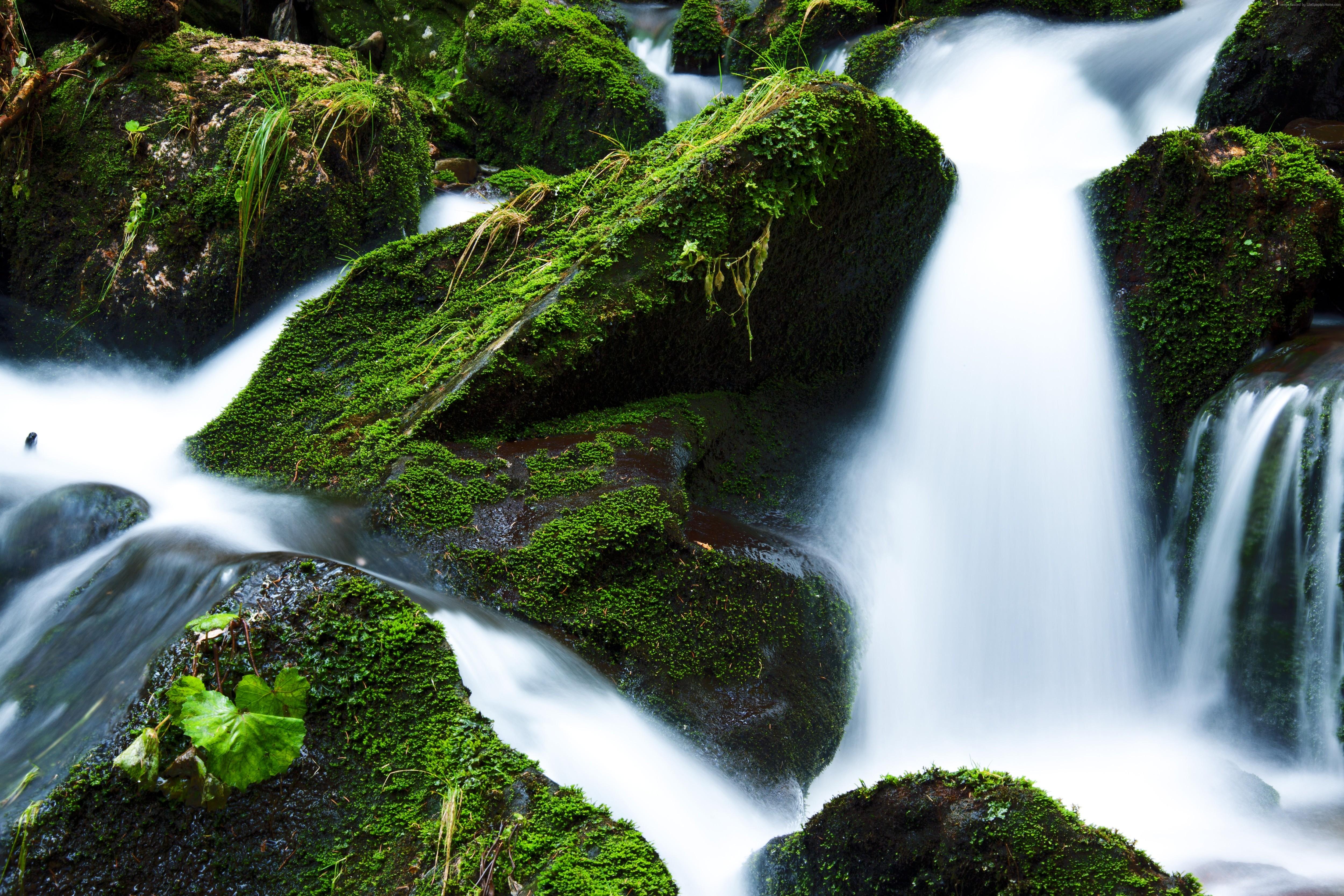 5000x3333 Ireland, 5K, Waterfall Gallery HD Wallpaper