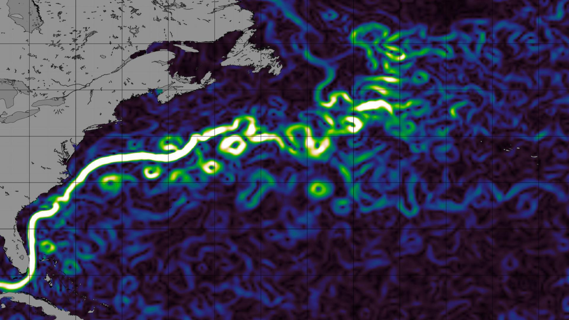 1920x1080 Tracking the Gulf Stream with satellite data