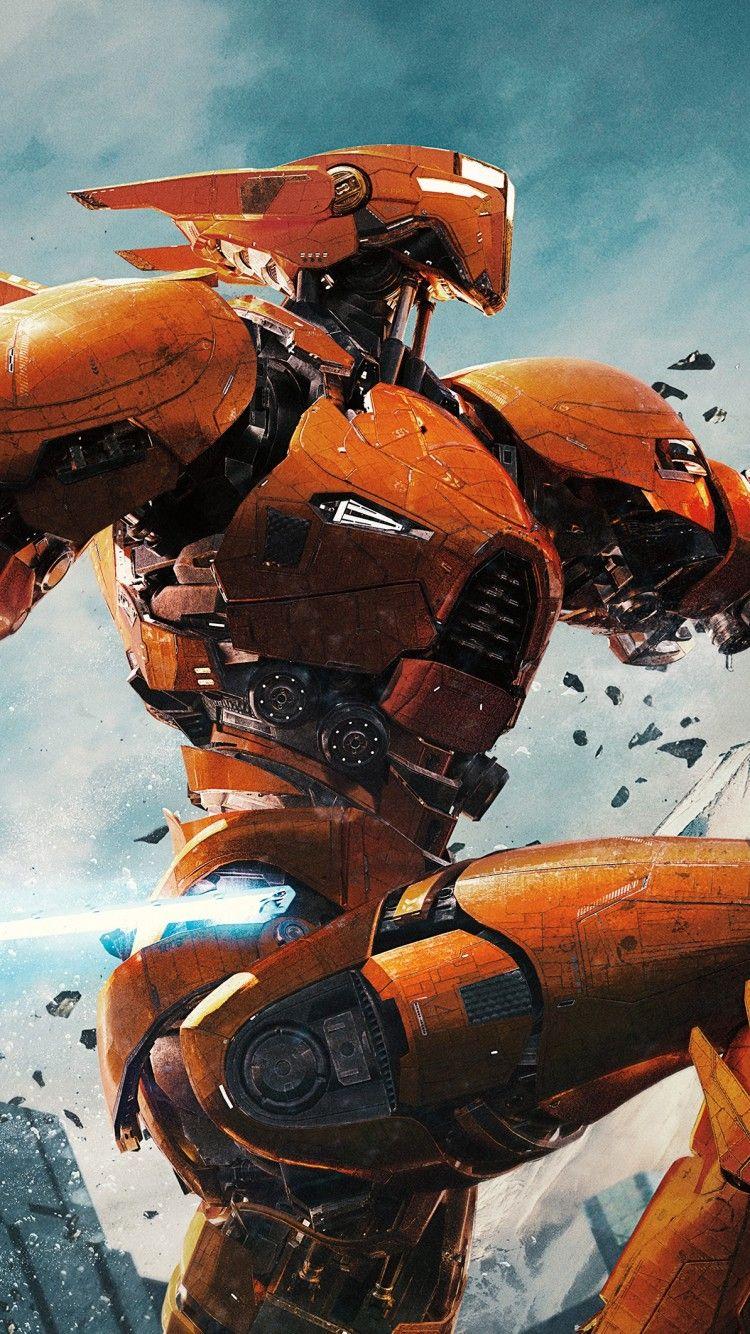 750x1334 Download 750x1334 Pacific Rim Uprising, Saber Athena, Robots, Sci Fi