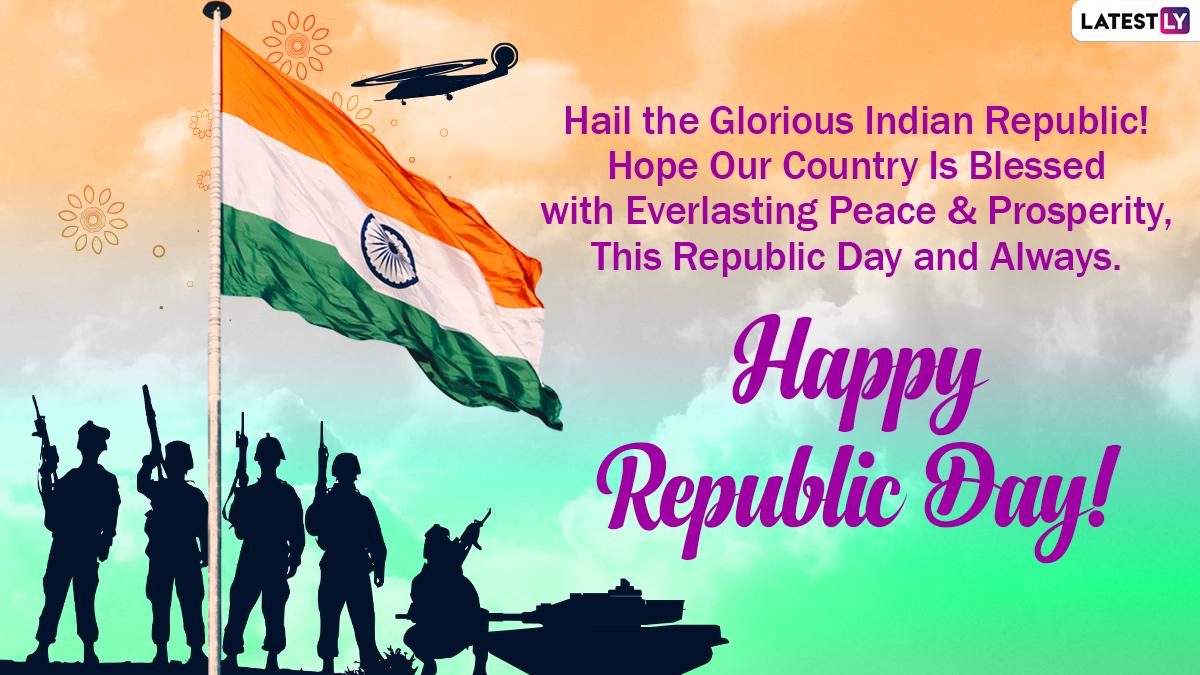 1200x675 Republic Day 2021 Wishes, 'Jai Hind' Messages and Greetings: Share WhatsApp Sticker, Gantantra Diwas Facebook Photo, Tiranga HD Image & Signal Wishes on January 26