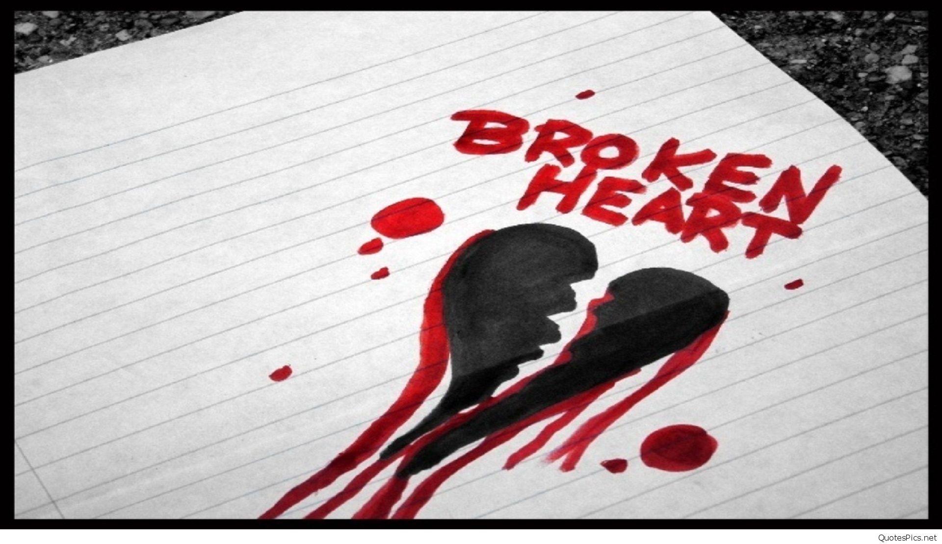 1920x1110 Broken Heart Wallpaper HD