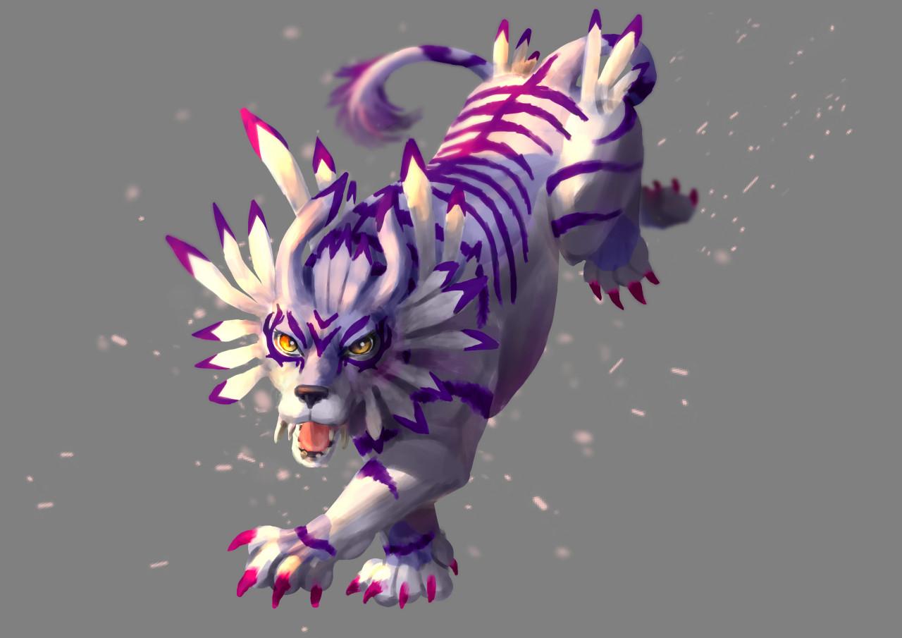 1280x905 Garurumon fan art by Lupusturem - Fur Affinity [dot] net