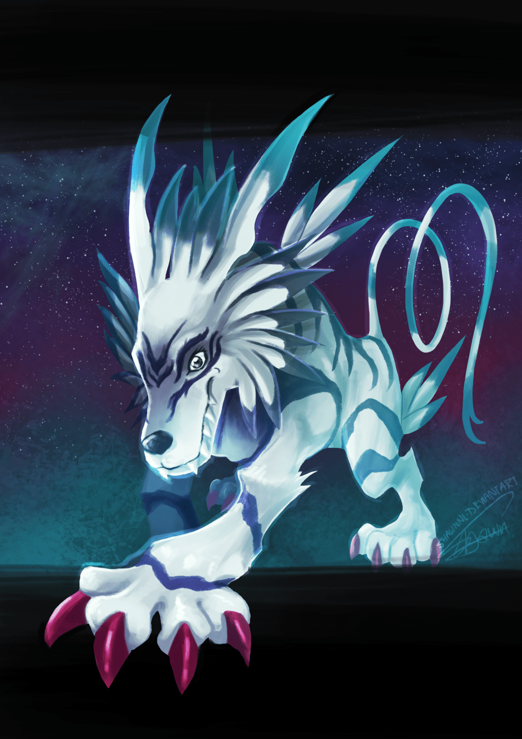 1024x1448 Garurumon. Digimon adventure, Digimon adventure tri, Digimon digital monsters