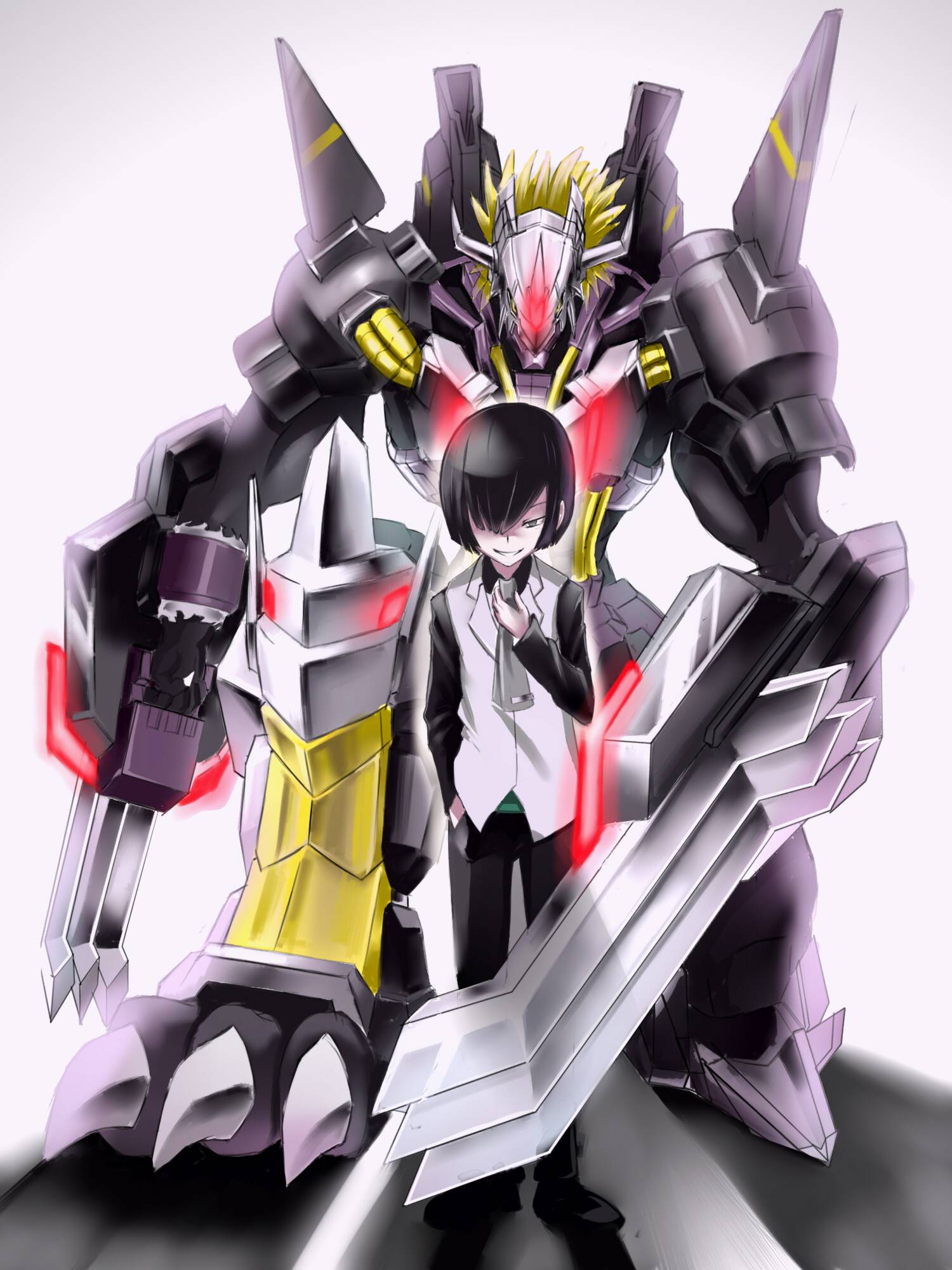 1500x2000 BlackWarGreymon World Re:Digitize Anime Image Board