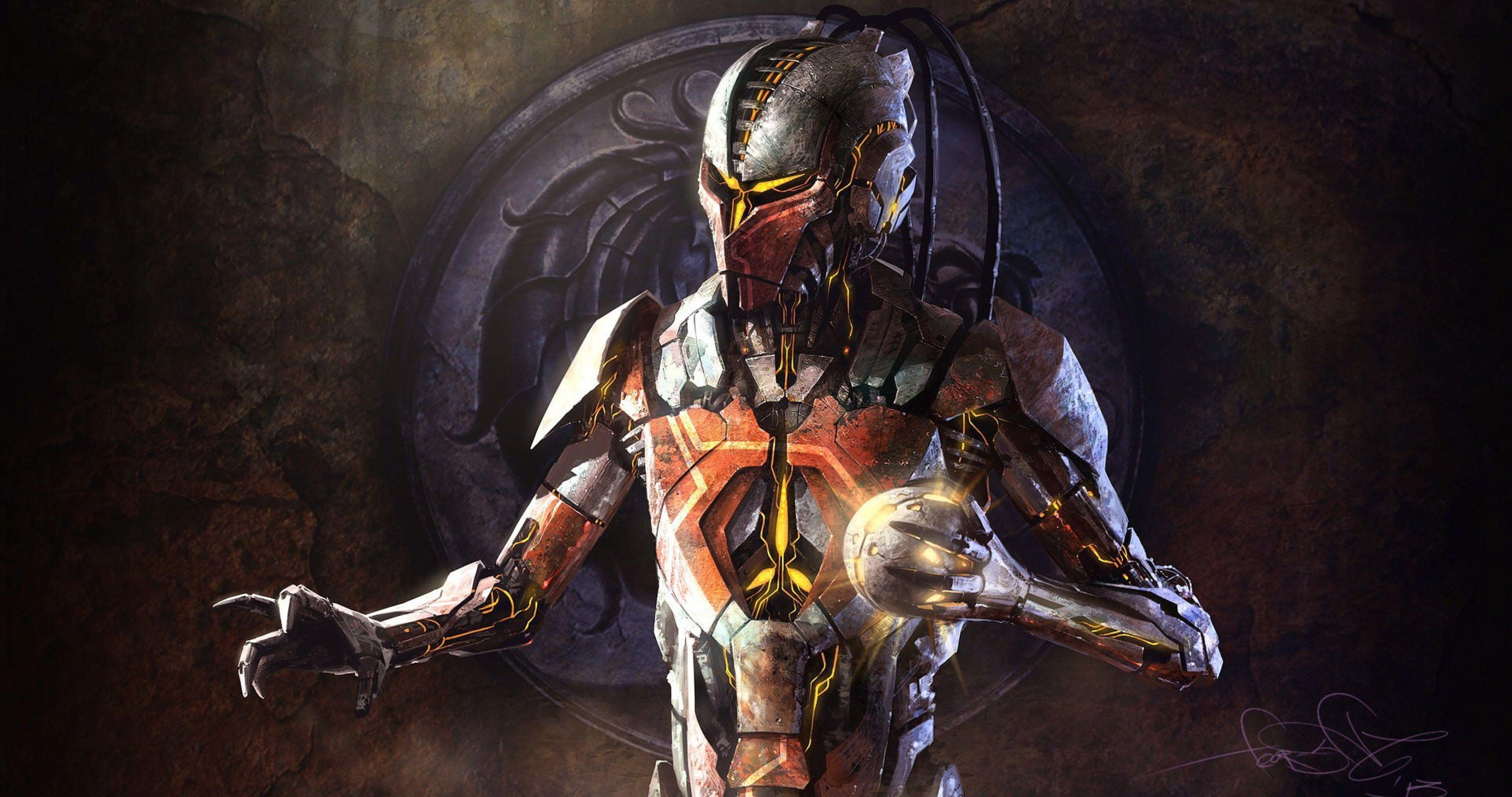 4096x2160 mortal combat cyborg 4k ultra HD wallpaper. ololoshenka. Mortal