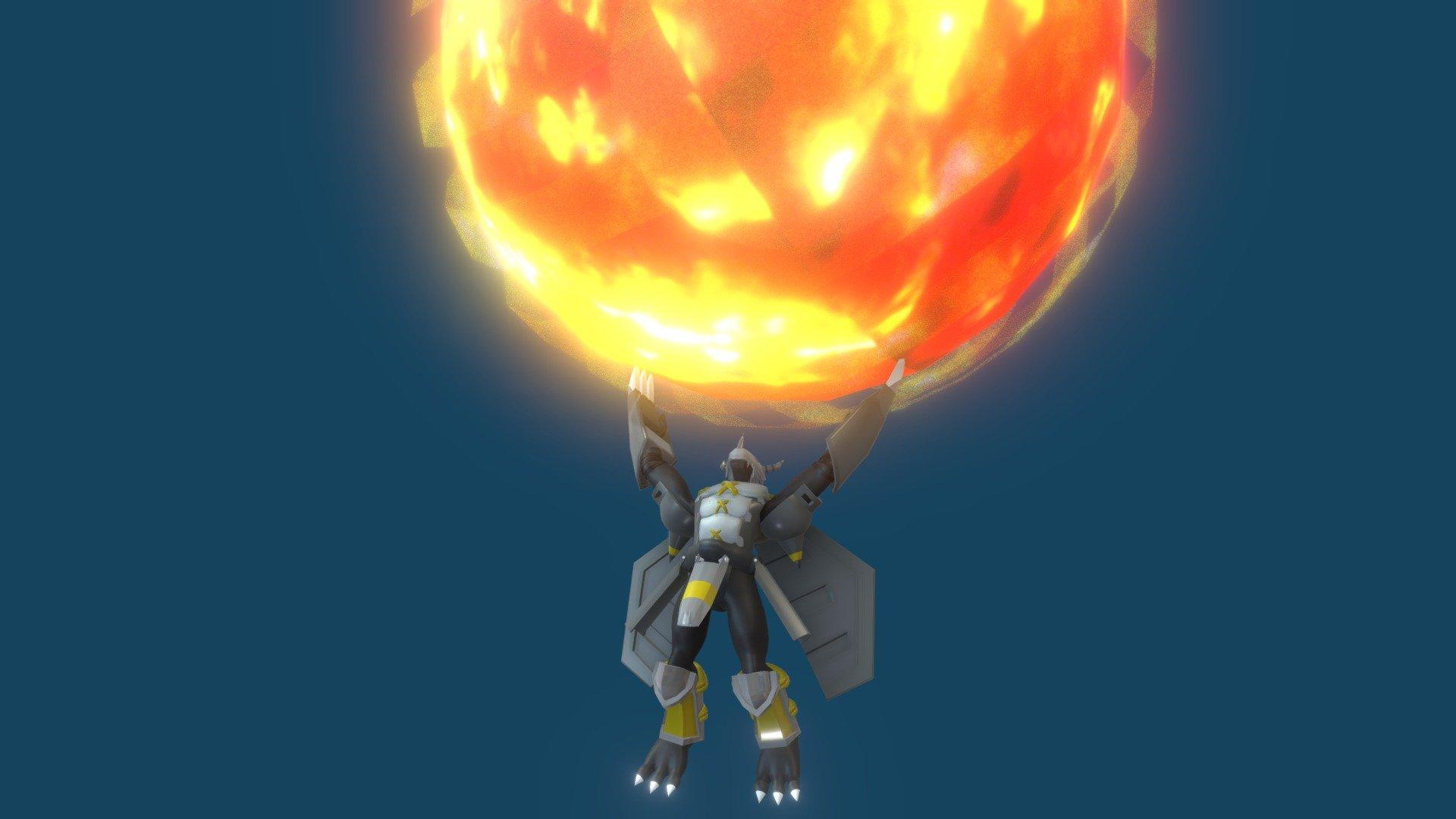 1920x1080 Digimon Wargreymon (Animated) model by E.Rodrigo [8ca9b10]