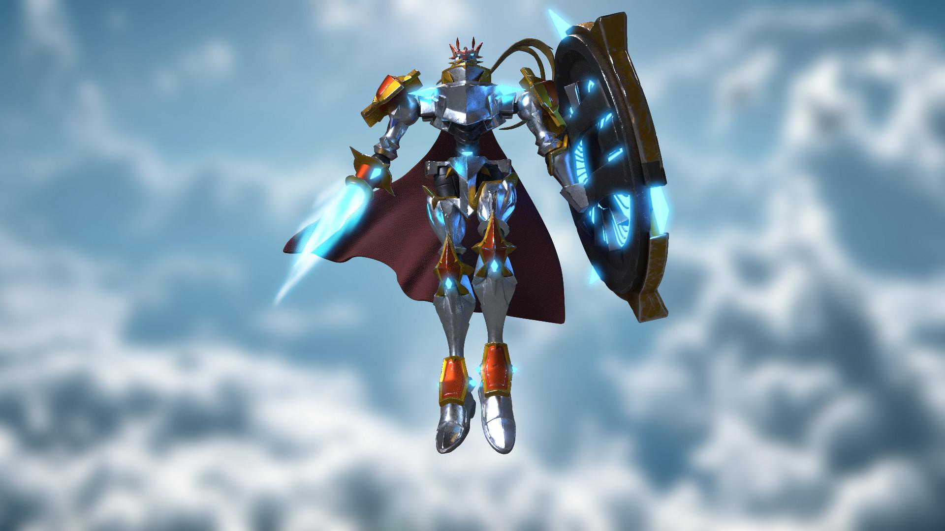 1920x1080 Gallantmon/ Dukemon X Fanart