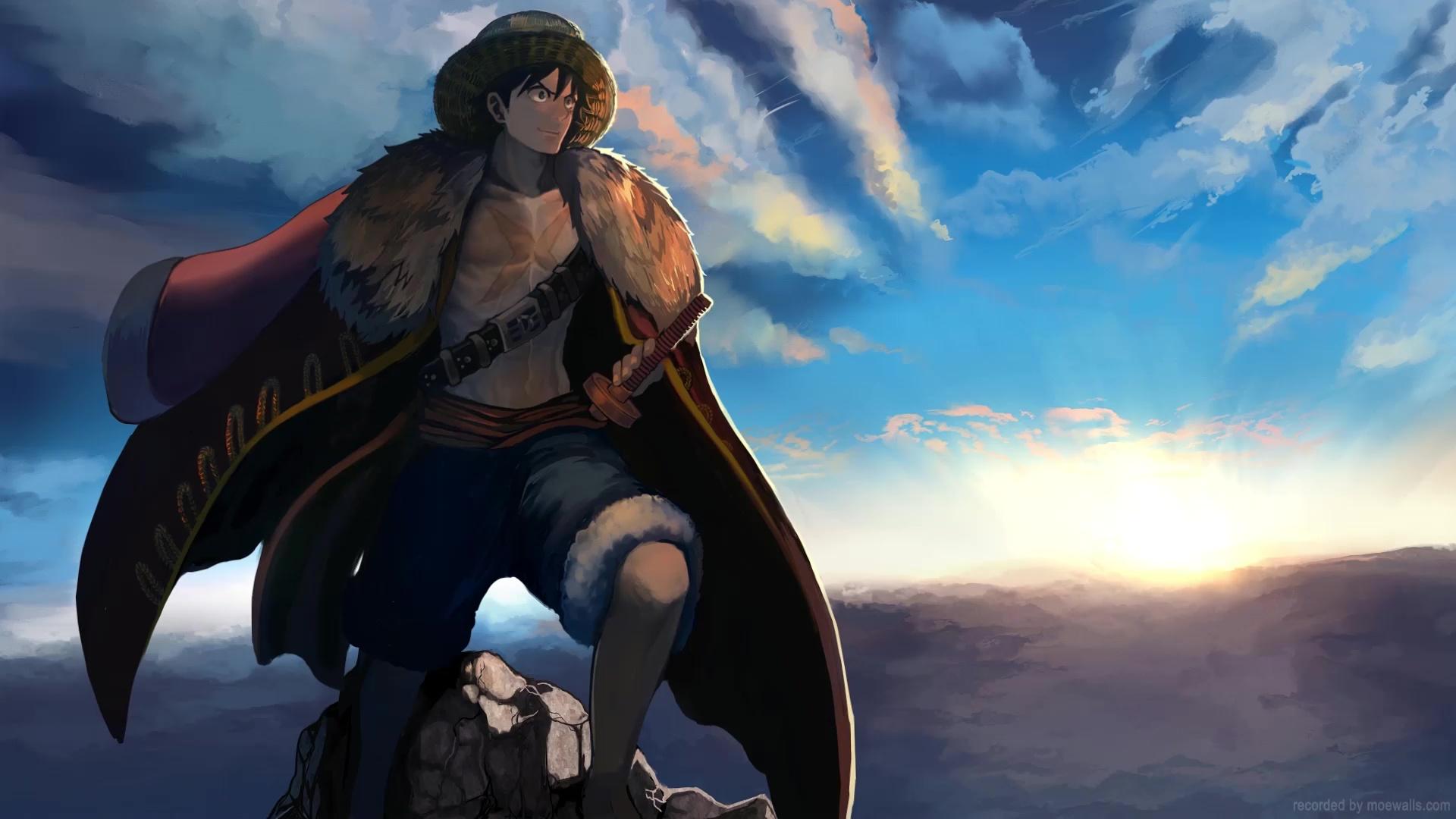 1920x1080 Luffy Monkey D. Pirate King One Piece Live Wallpaper