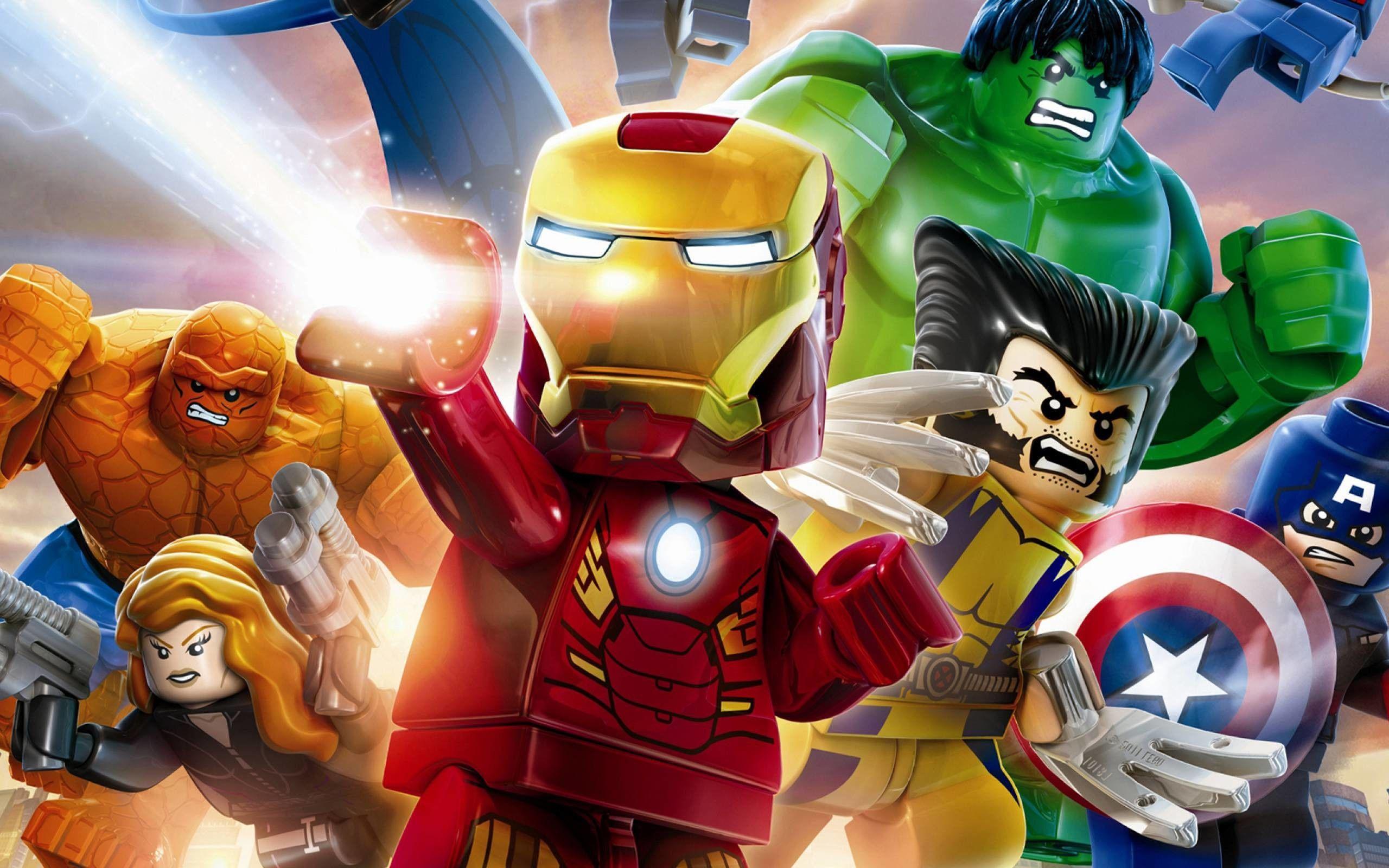 2560x1600 Lego Background Wallpaper