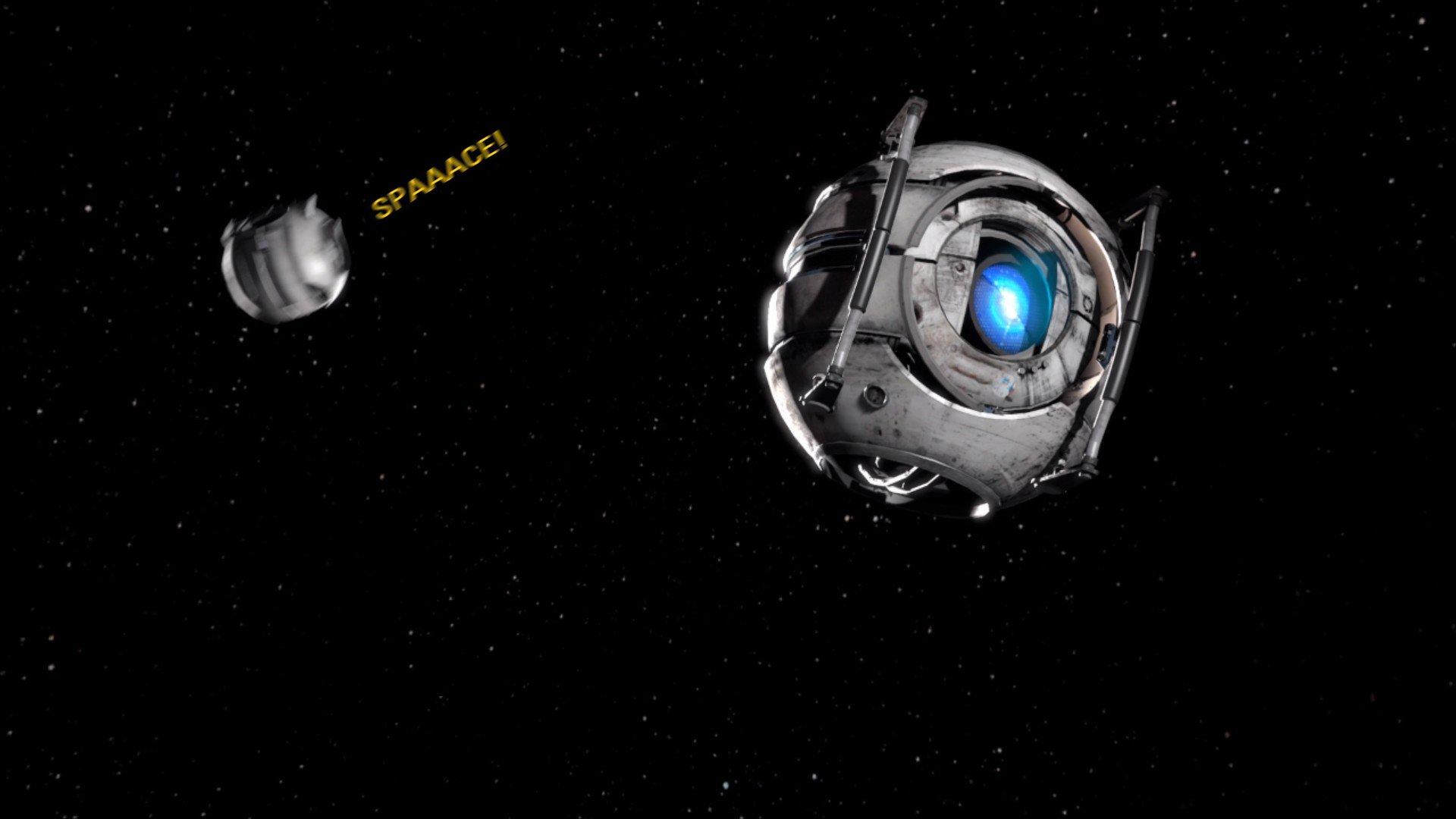 1920x1080 Outer space Portal 2 Wheatley wallpaperx1080