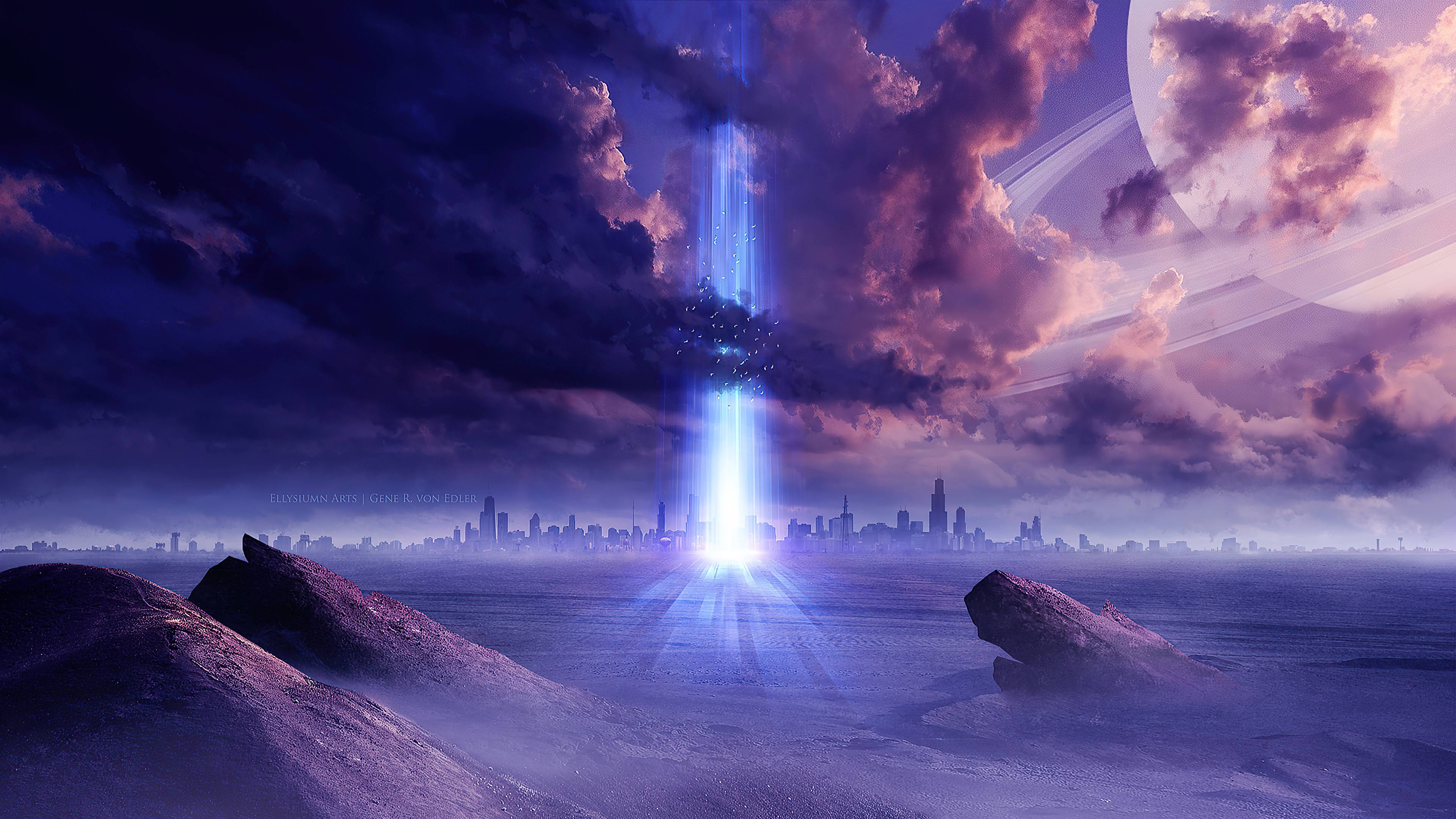 3840x2160 Power Science Fiction Portal 4k, HD Artist, 4k Wallpaper, Image, Background, Photo and Picture