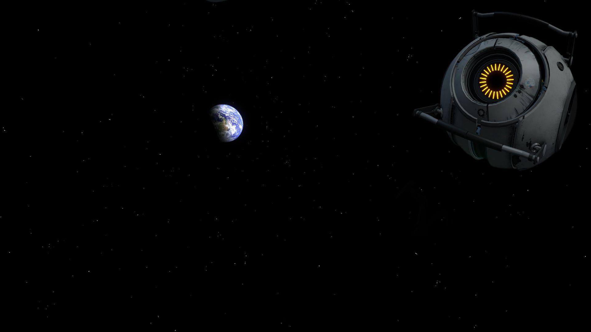 1920x1080 Portal 2 Space Wallpaper