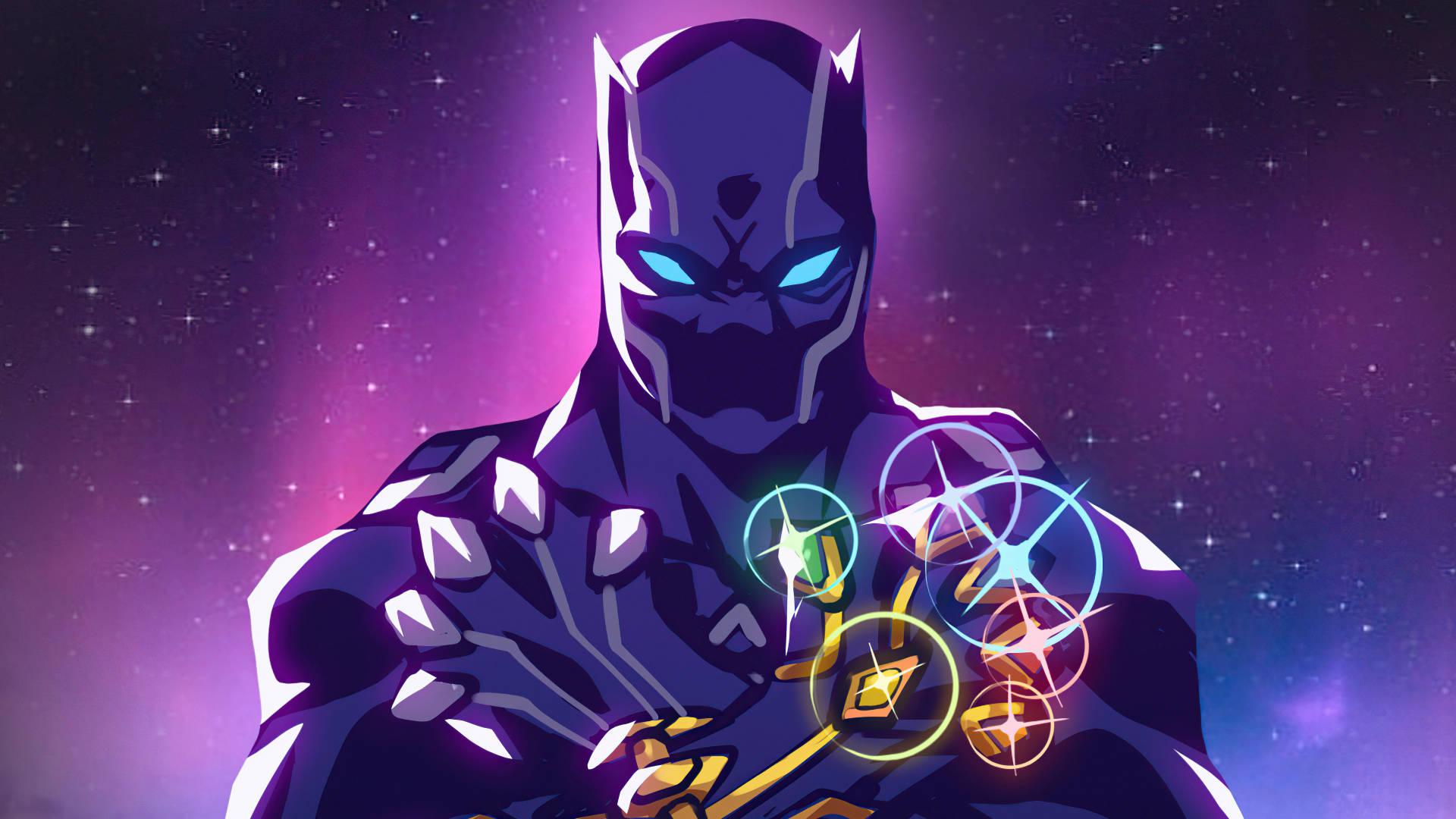 1920x1080 Download Black Panther 4k Ultra HD Dark Infinity Gauntlet Wallpaper