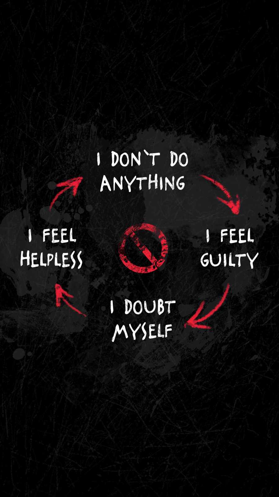 900x1600 Low Self Confidence Wallpaper : iPhone Wallpaper