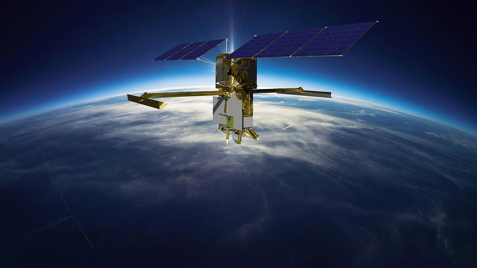 1600x900 New satellite that will survey most of Earth's water has launched