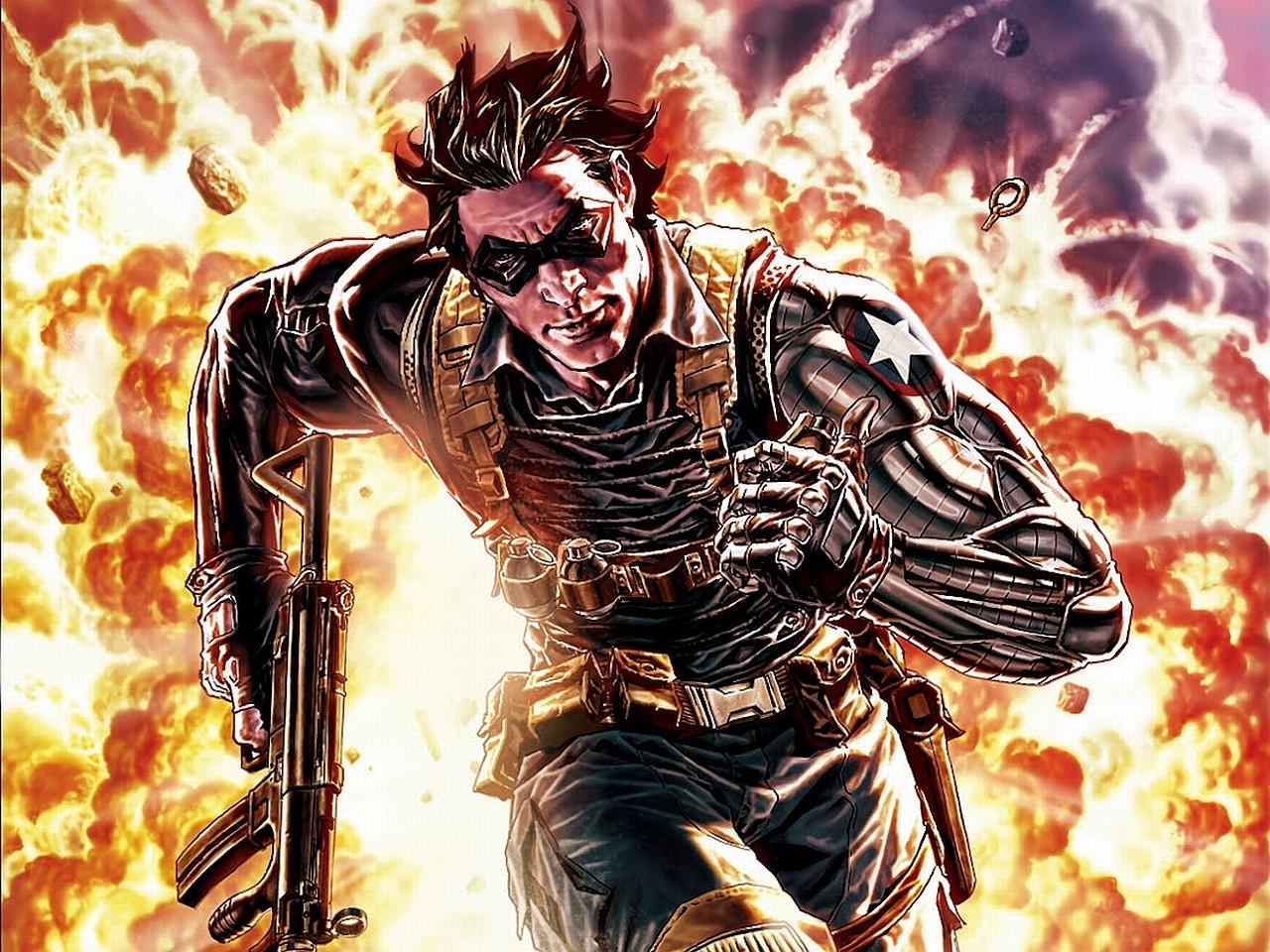 1280x960 Winter Soldier Barnes (winter soldier) Wallpaper