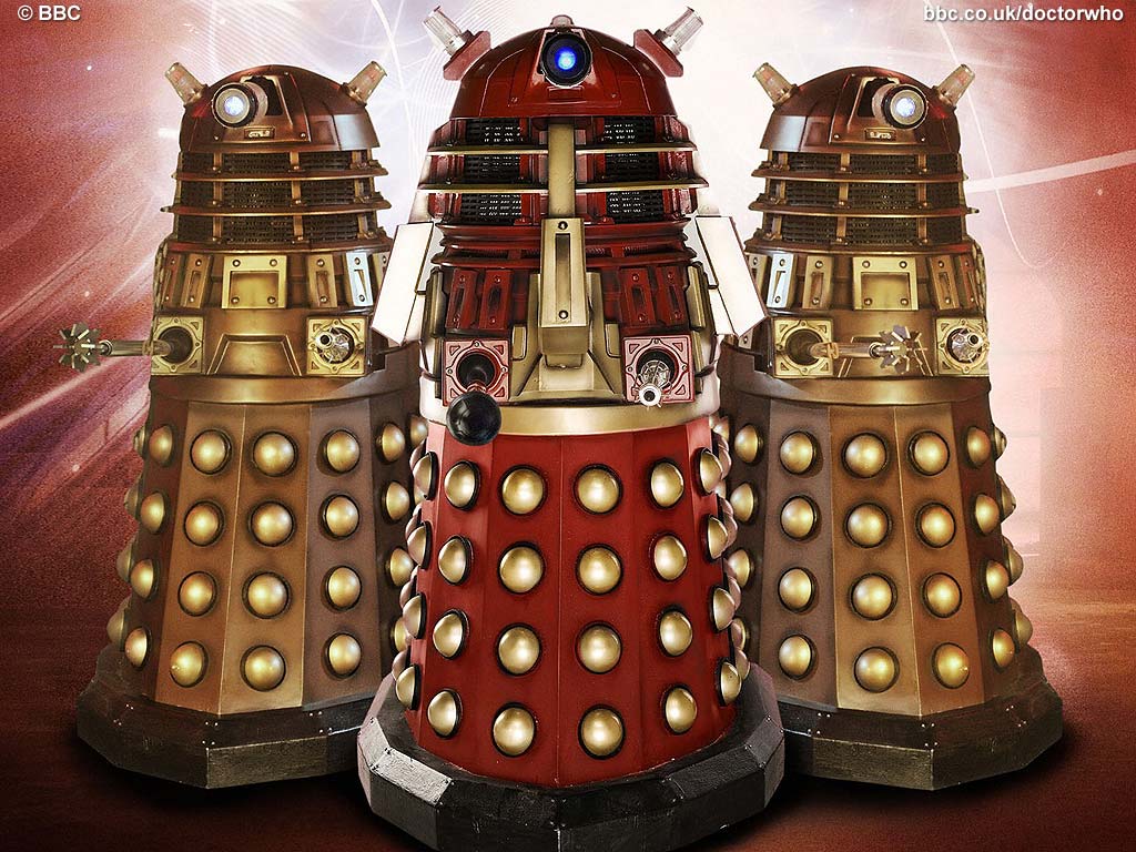 1024x768 Daleks Wallpaper