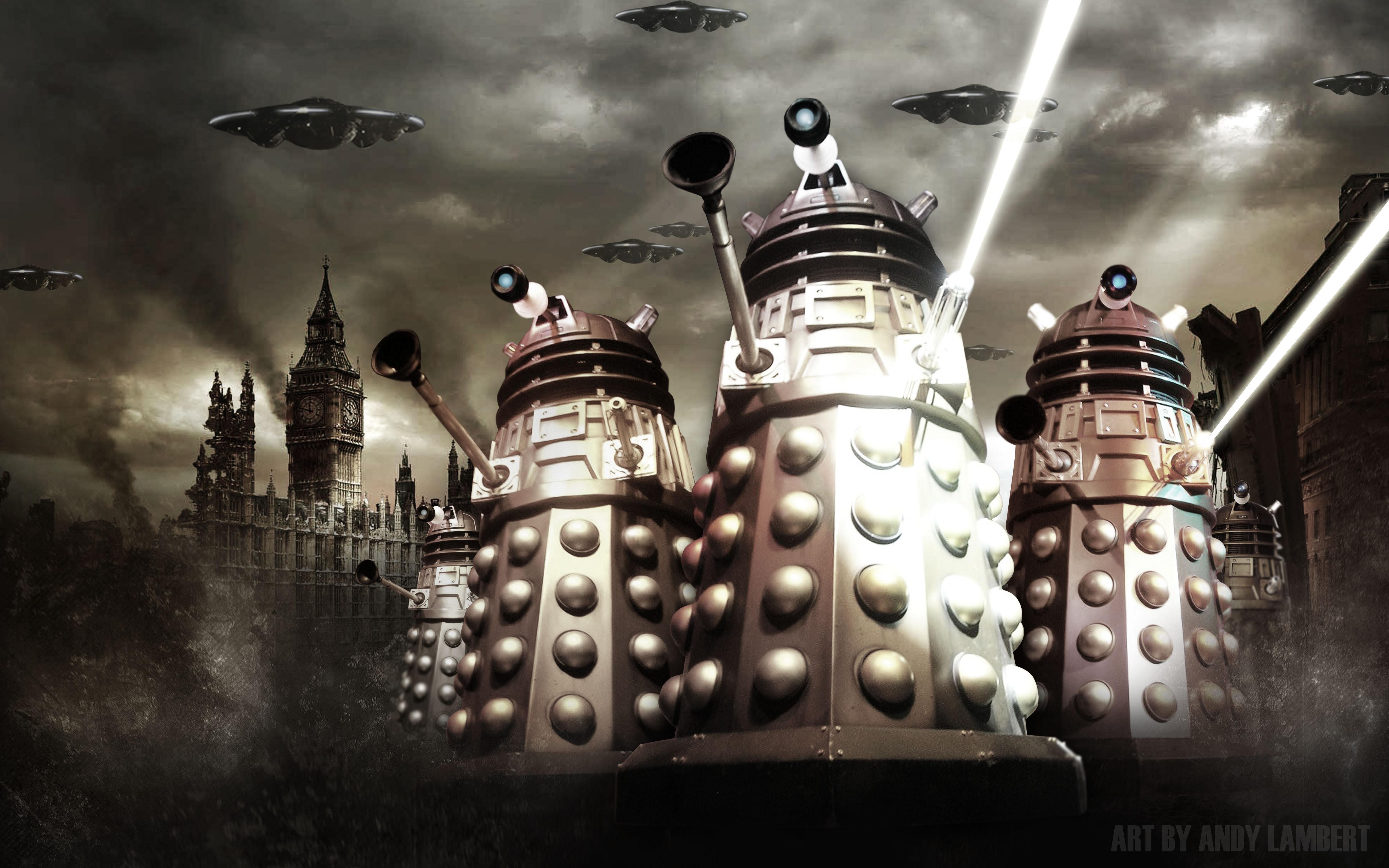 4850x3031 Doctor Who Dalek Wallpaper