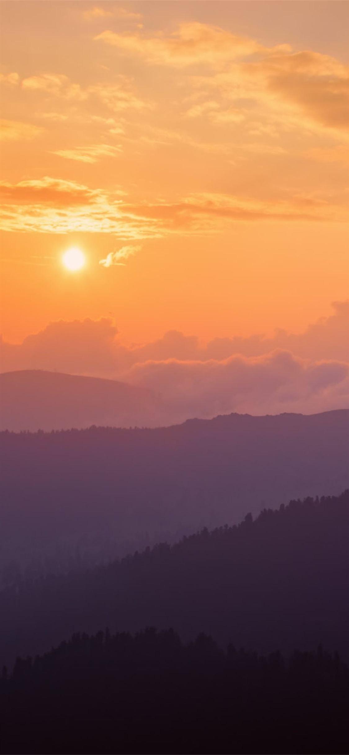 Mountain Sunset Phone Wallpapers Top Free Mountain Sunset Phone