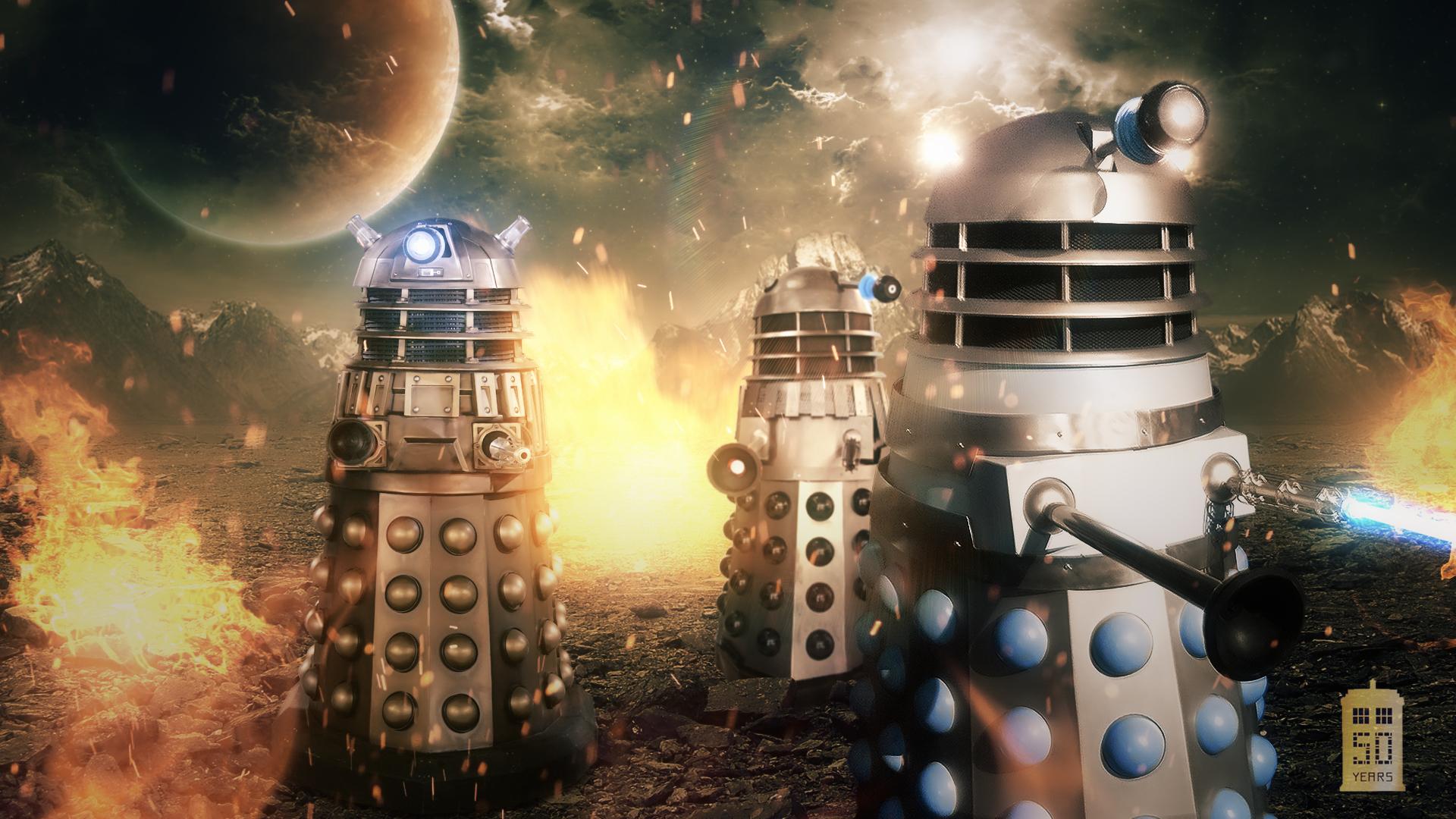 1920x1080 Free download Dalek Background Free Download [1920x1080] for your Desktop, Mobile & Tablet. Explore Daleks Wallpaper
