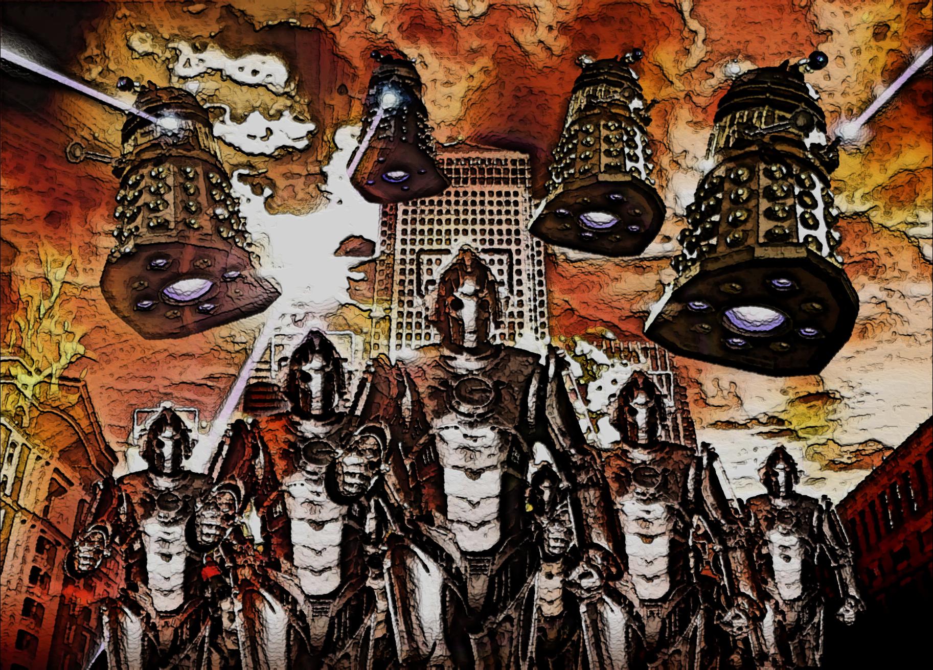 1825x1311 Download Dalek wallpaper for mobile phone, free Dalek HD picture