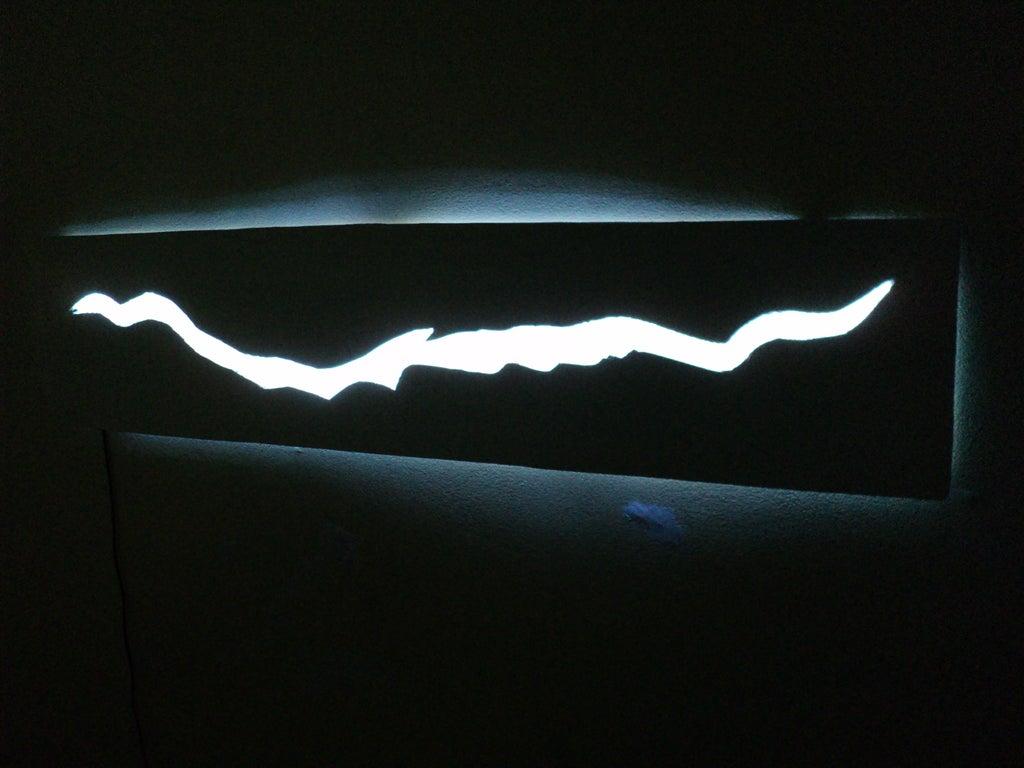 1024x768 Doctor Who Time Crack in the Universe Wall Light : 6 Steps (with Picture)