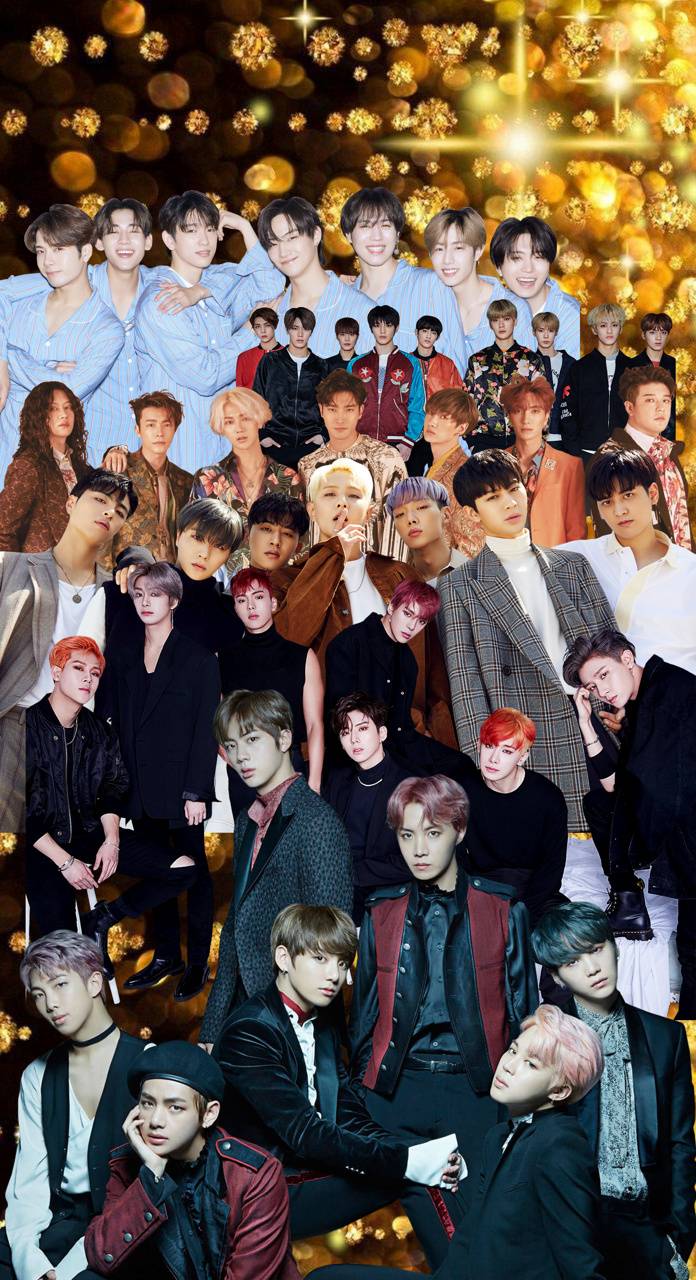 696x1280 Kpop Groups Wallpaper