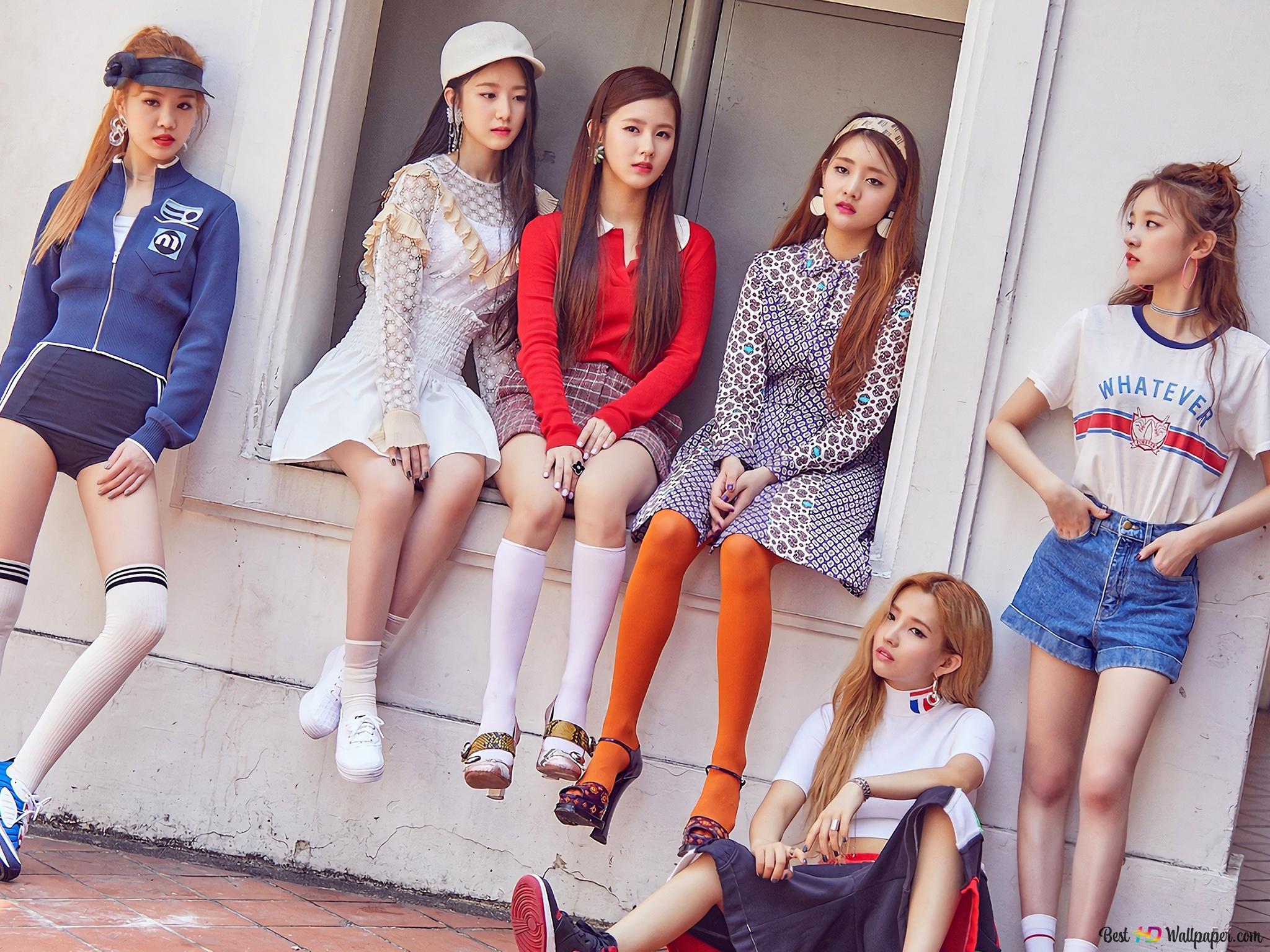 2048x1536 K Pop Band (G)I DLE Members 4K Wallpaper Download