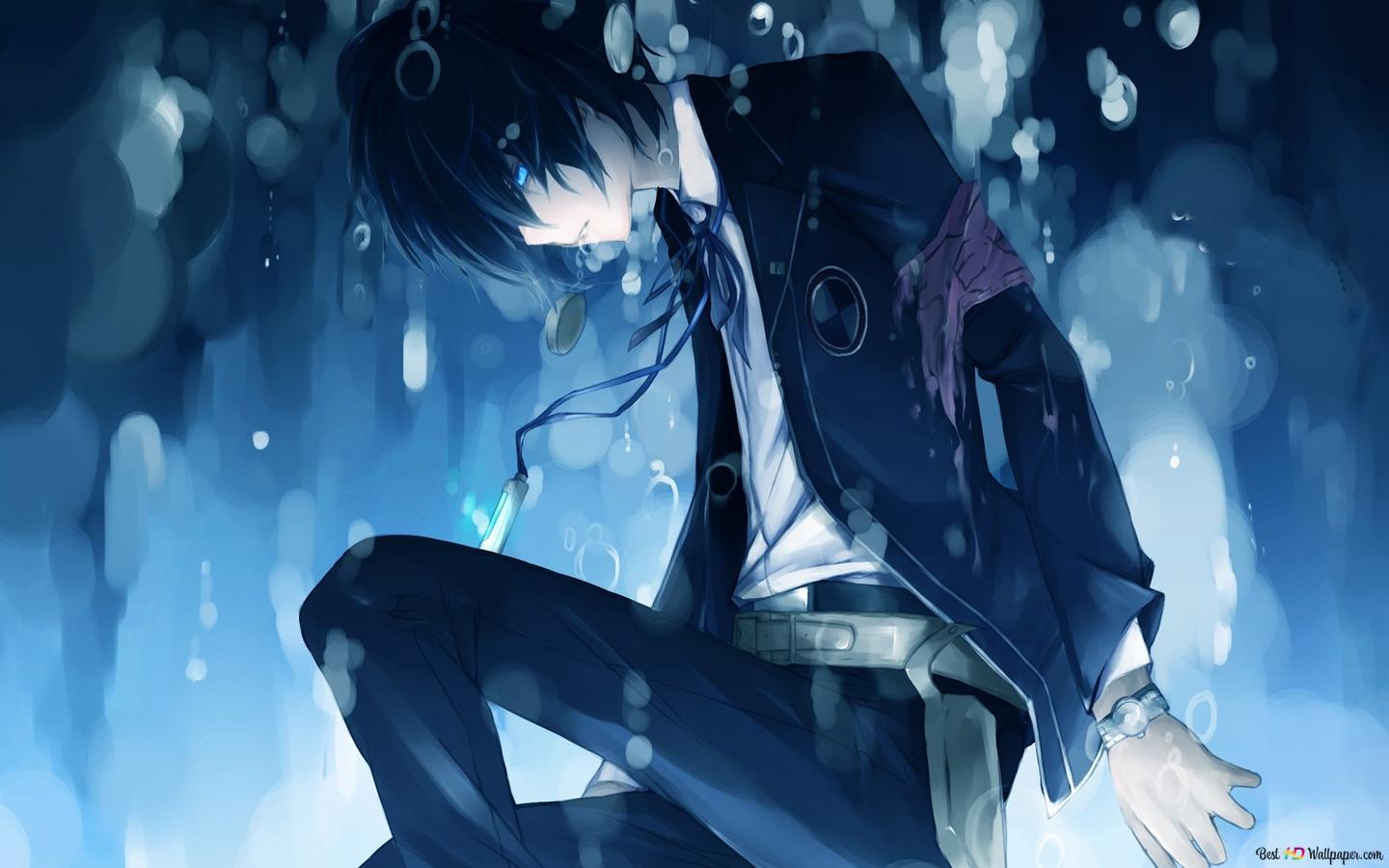 Blue Anime Boy Wallpapers - Top Free Blue Anime Boy Backgrounds ...