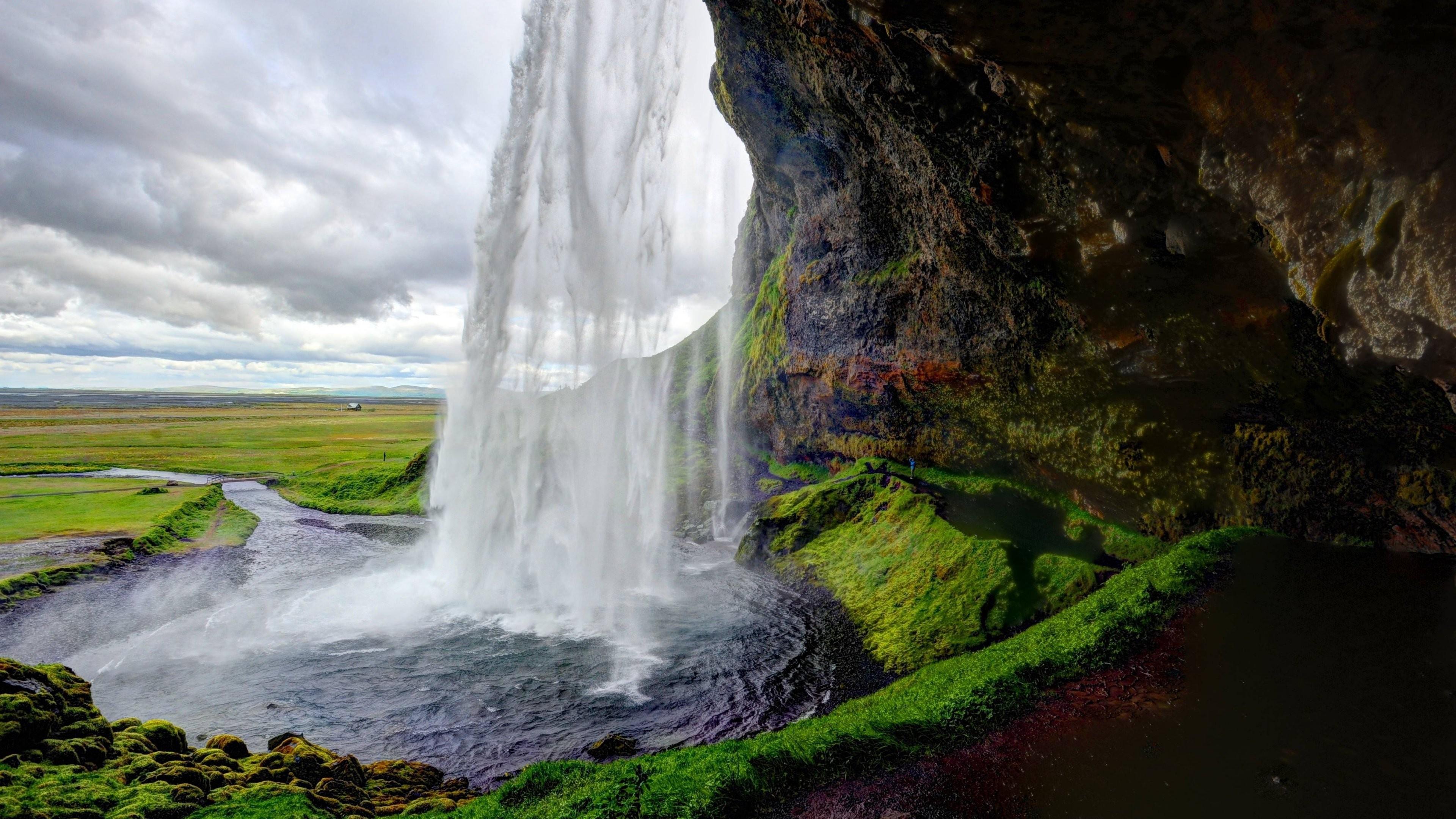 3840x2160 Wallpaper / Seljalandsfoss, 4K, 4k wallpaper, Iceland, waterfall, travel, tourism free download