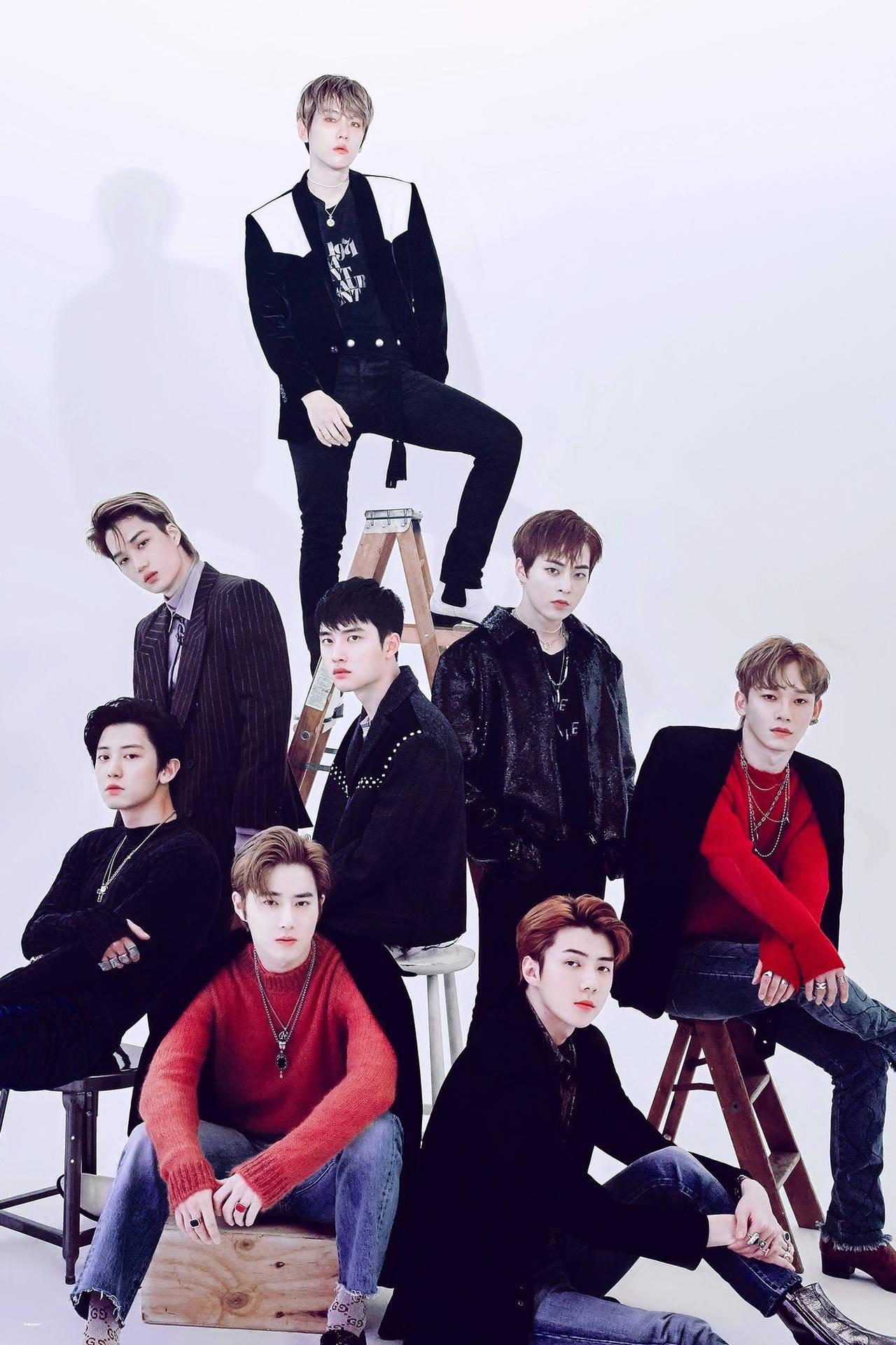 1280x1920 Download Exo Korean Chinese Boy Band Wallpaper