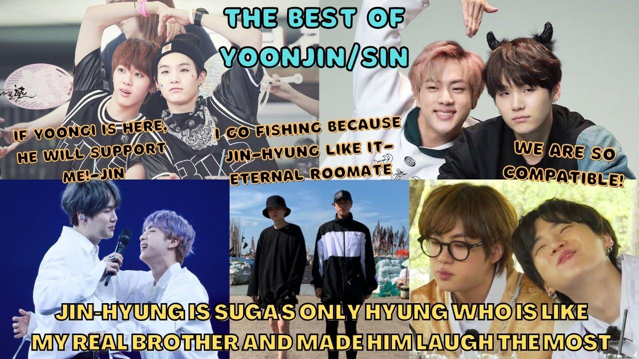 1280x720 JIN & HIS BROS YOONJIN/ SIN The Eternal Roommate Unbreakable Bonds #방탄소년단 #진 #yoonjin #jinmilitary