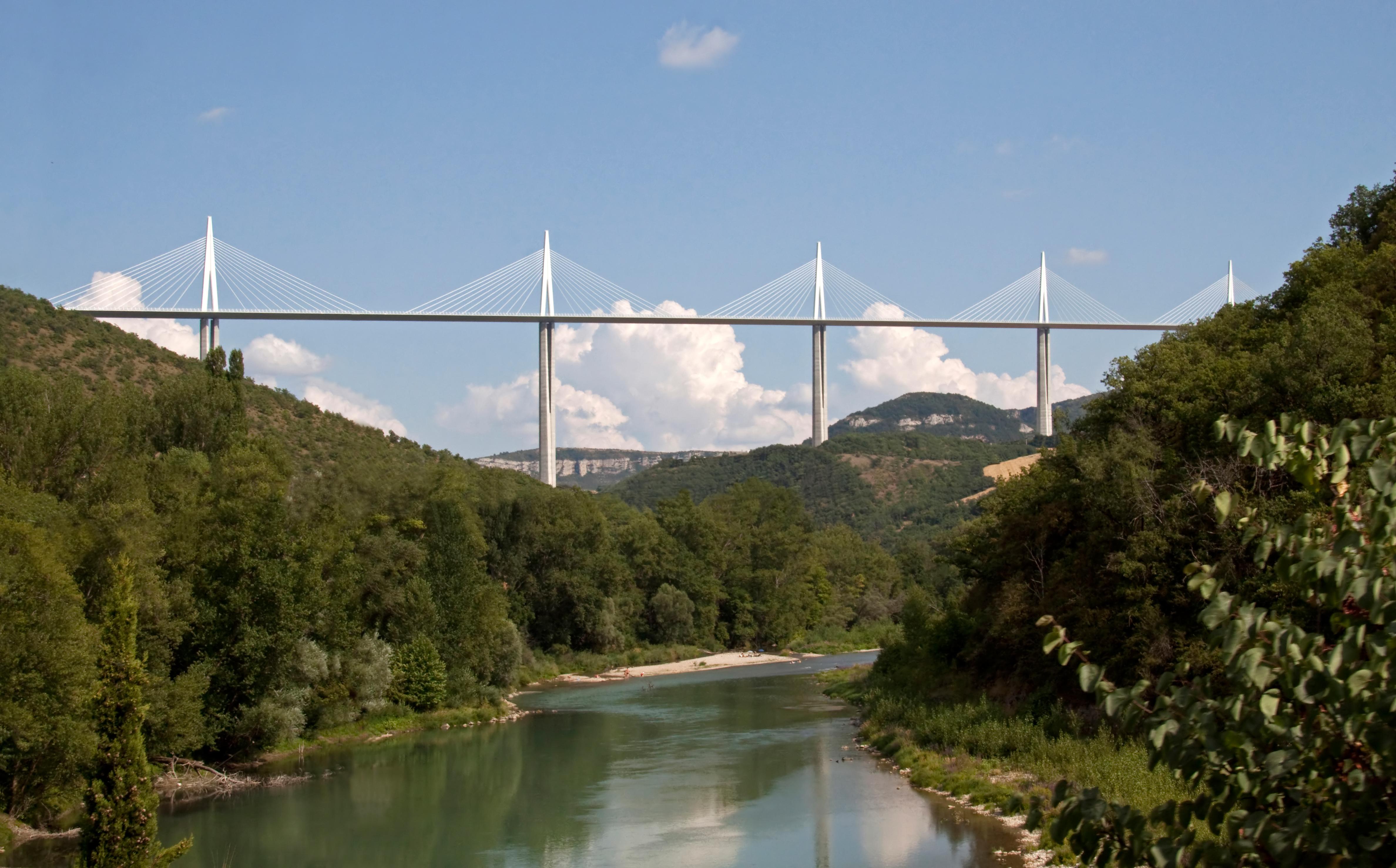 4752x2956 4K Millau Viaduct Wallpaper and Background Image
