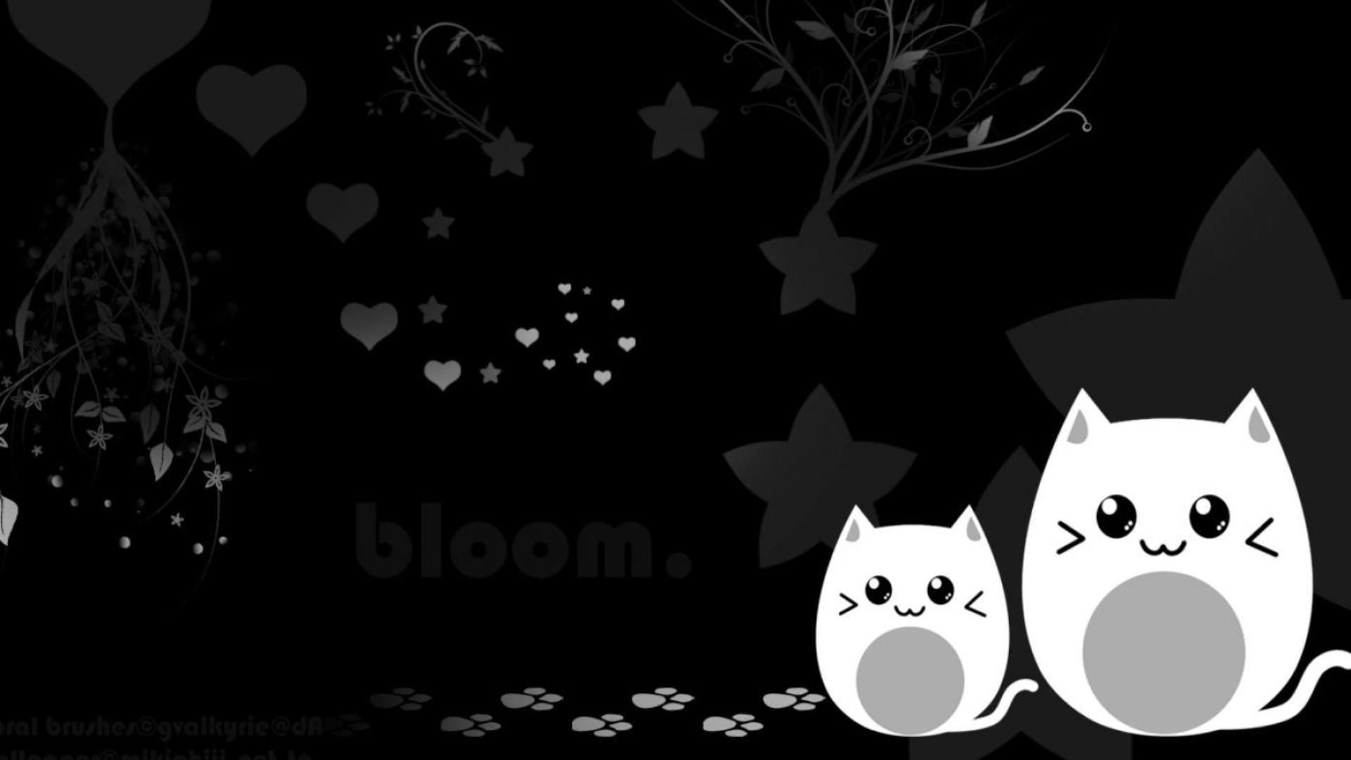 Cute Black Cartoon Wallpapers Top Free Cute Black Cartoon Backgrounds WallpaperAccess