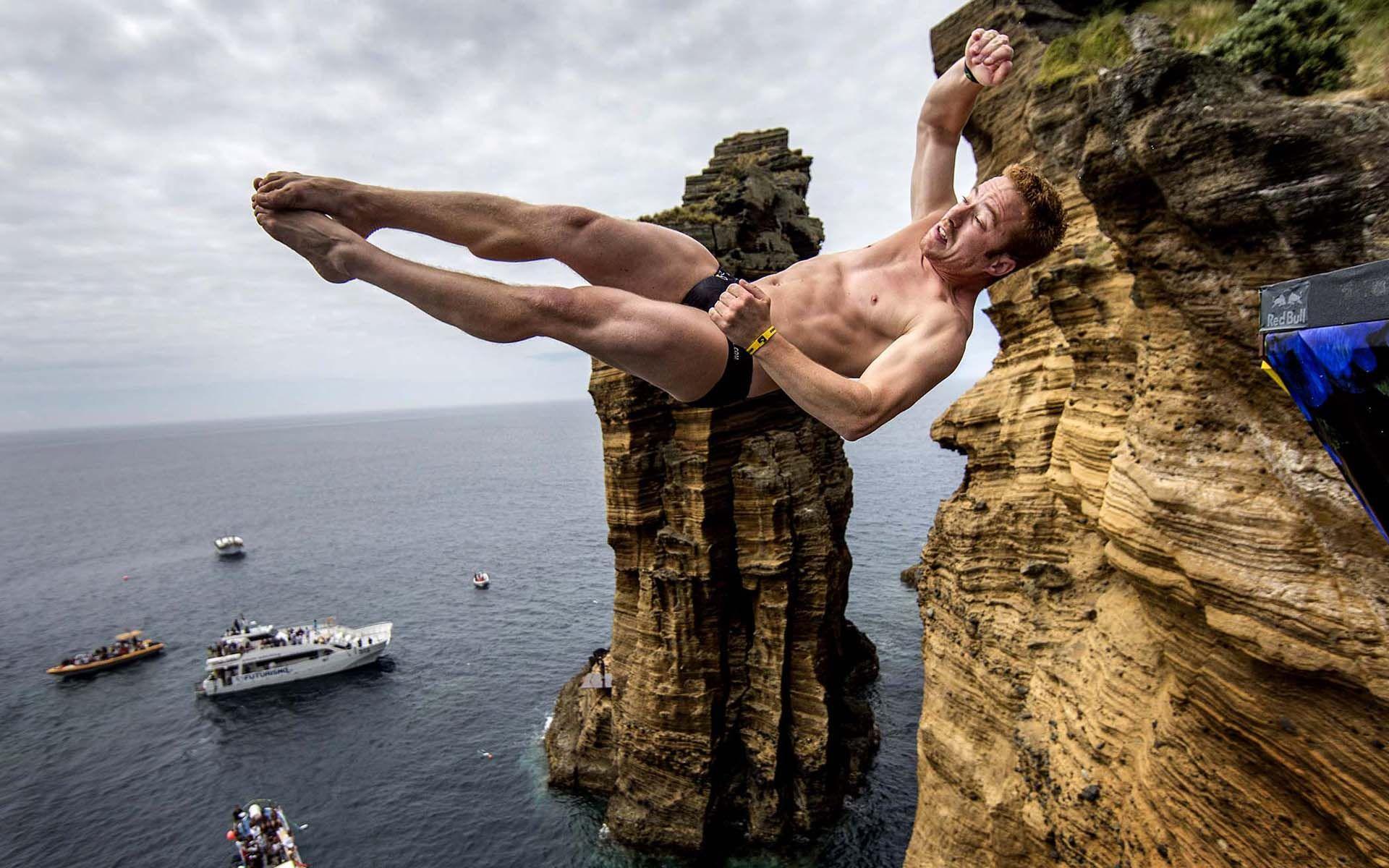 1920x1200 cliff, Diving Wallpaper HD / Desktop and Mobile Background