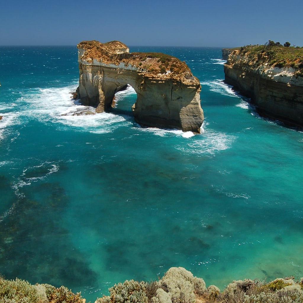 1024x1024 Sea arch wallpaper