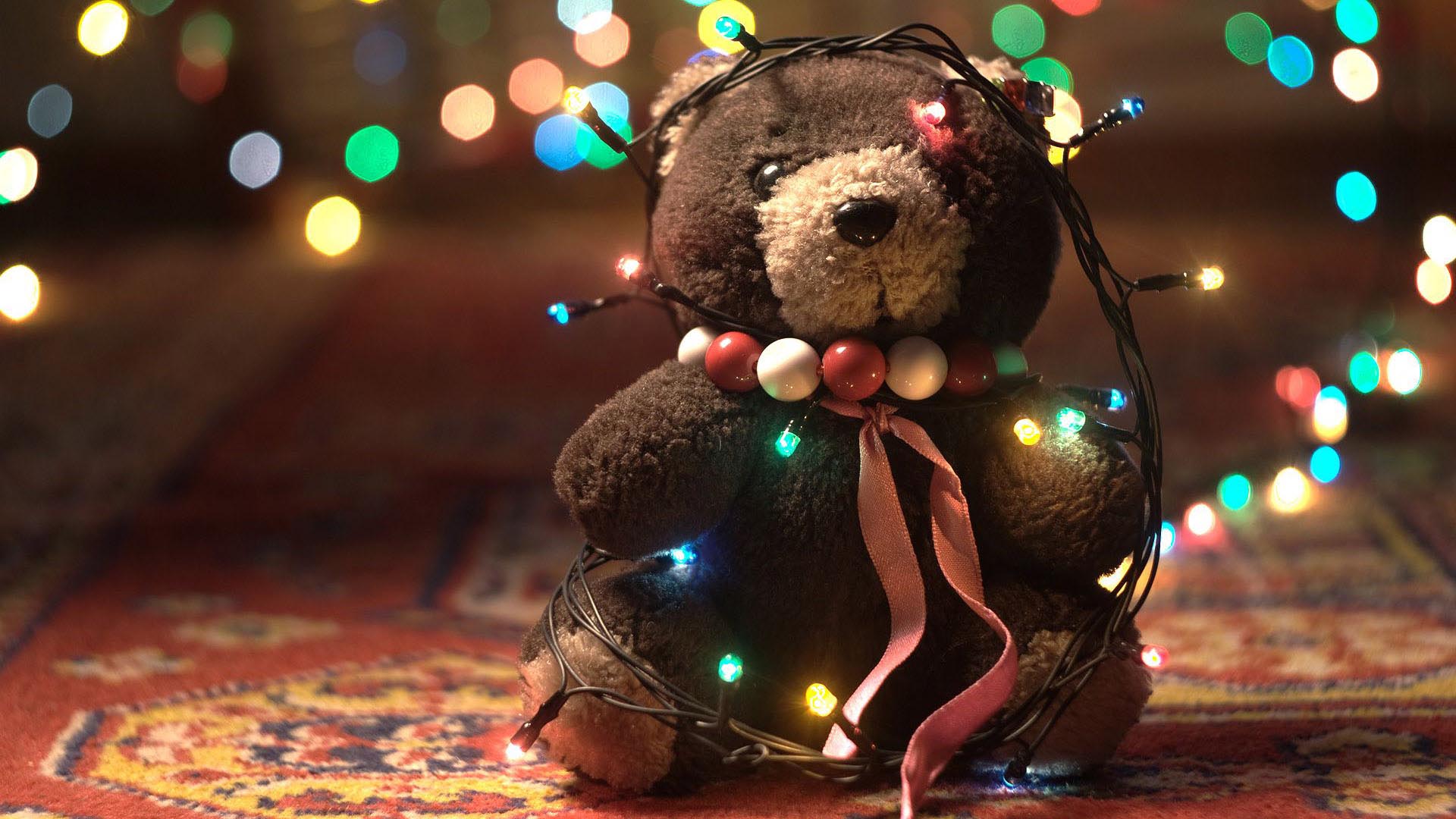 1920x1080 Christmas Lights Wallpaper HD