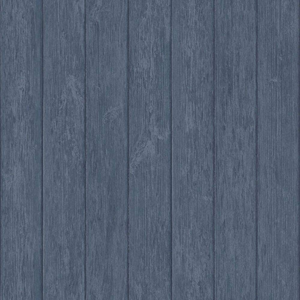 1000x1000 G56441 Fusion Navy Blue Wood Effect Galerie Wallpaper