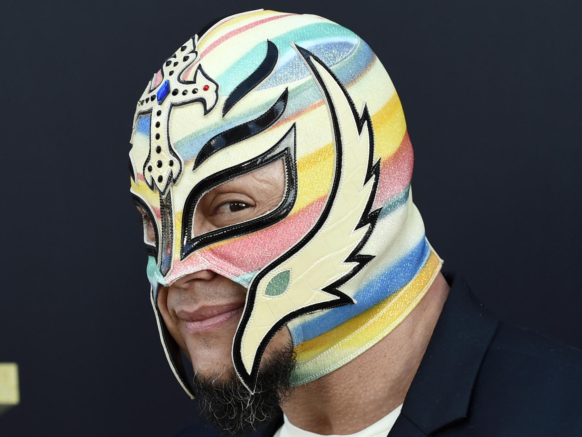1920x1440 WWE legend Rey Mysterio shared rare unmasked photo while posing with wife on her birthday and left fans stunned. The US Sun