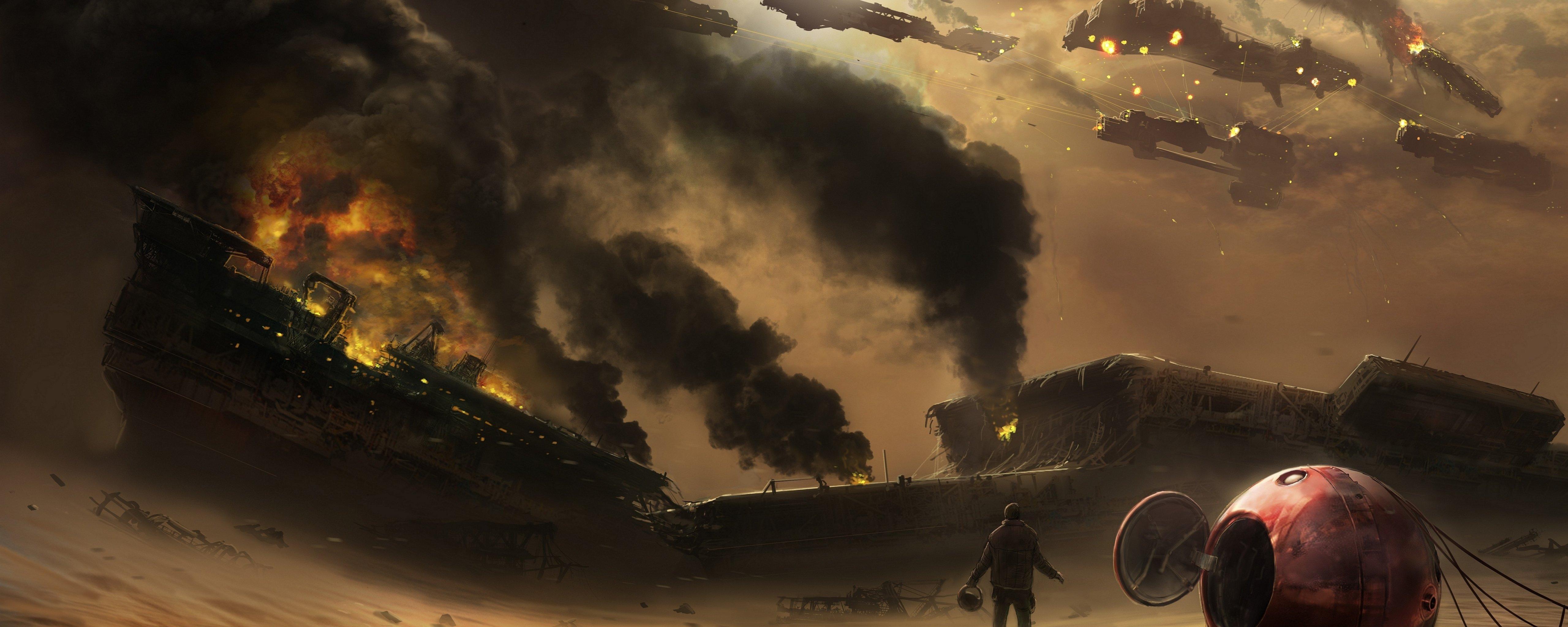 5120x2048 multi, Monitor, Dual, Screen, Widescreen Wallpaper HD / Desktop and Mobile Background
