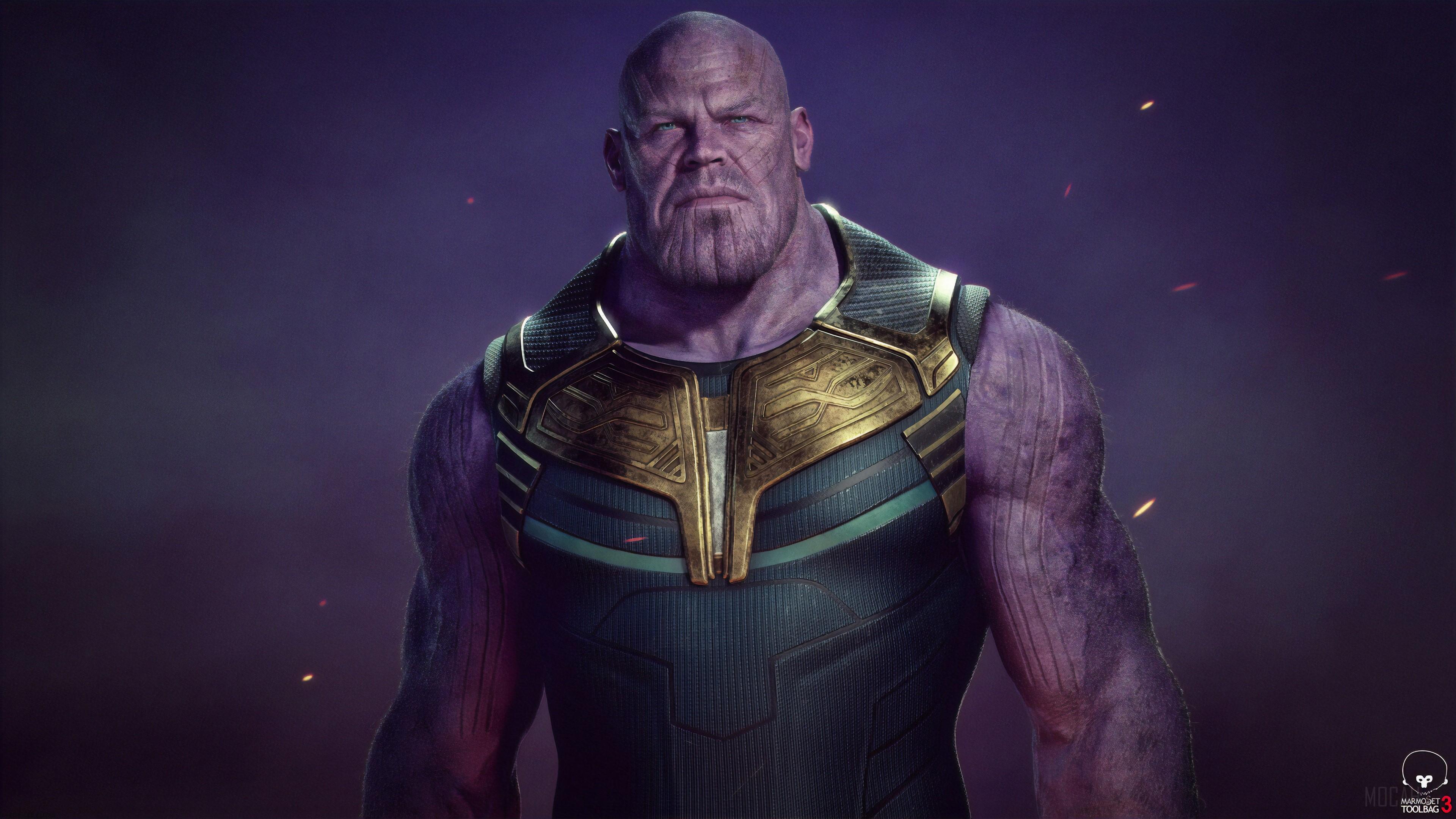 3840x2160 Thanos Art 4k Gallery HD Wallpaper