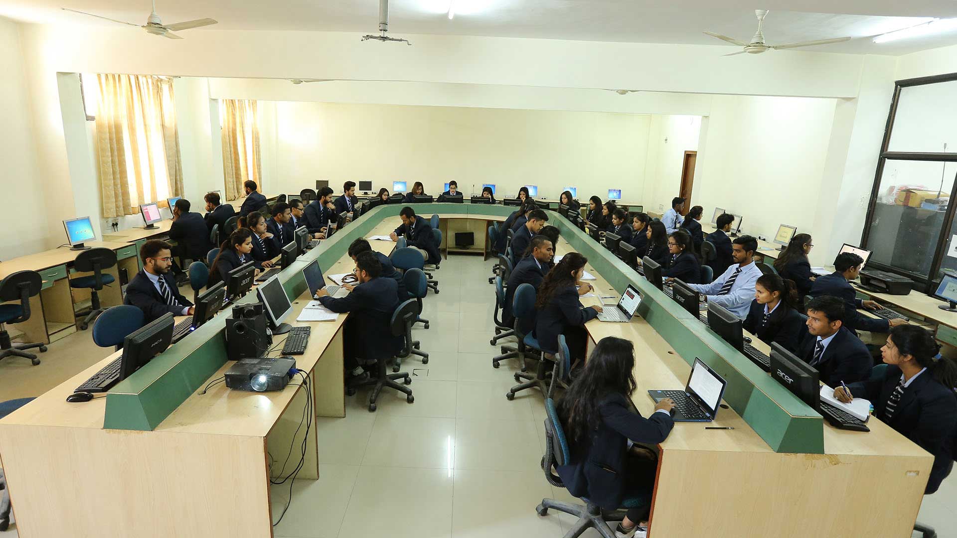 1920x1080 Computer Lab Business School Dehradun
